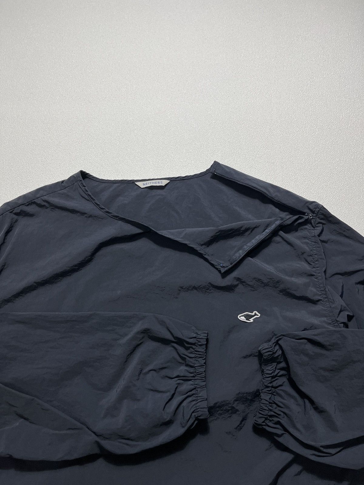 Beams Plus Neithers Round Neck Pullover Anorak Navy Size US L / EU 52-54 / 3 - 5 Thumbnail