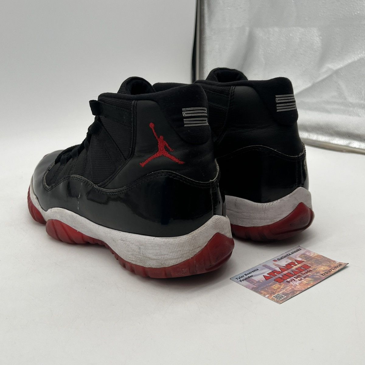 Jordan Brand Air Jordan 11 bred Size US 9.5 / EU 42-43 - 4 Thumbnail