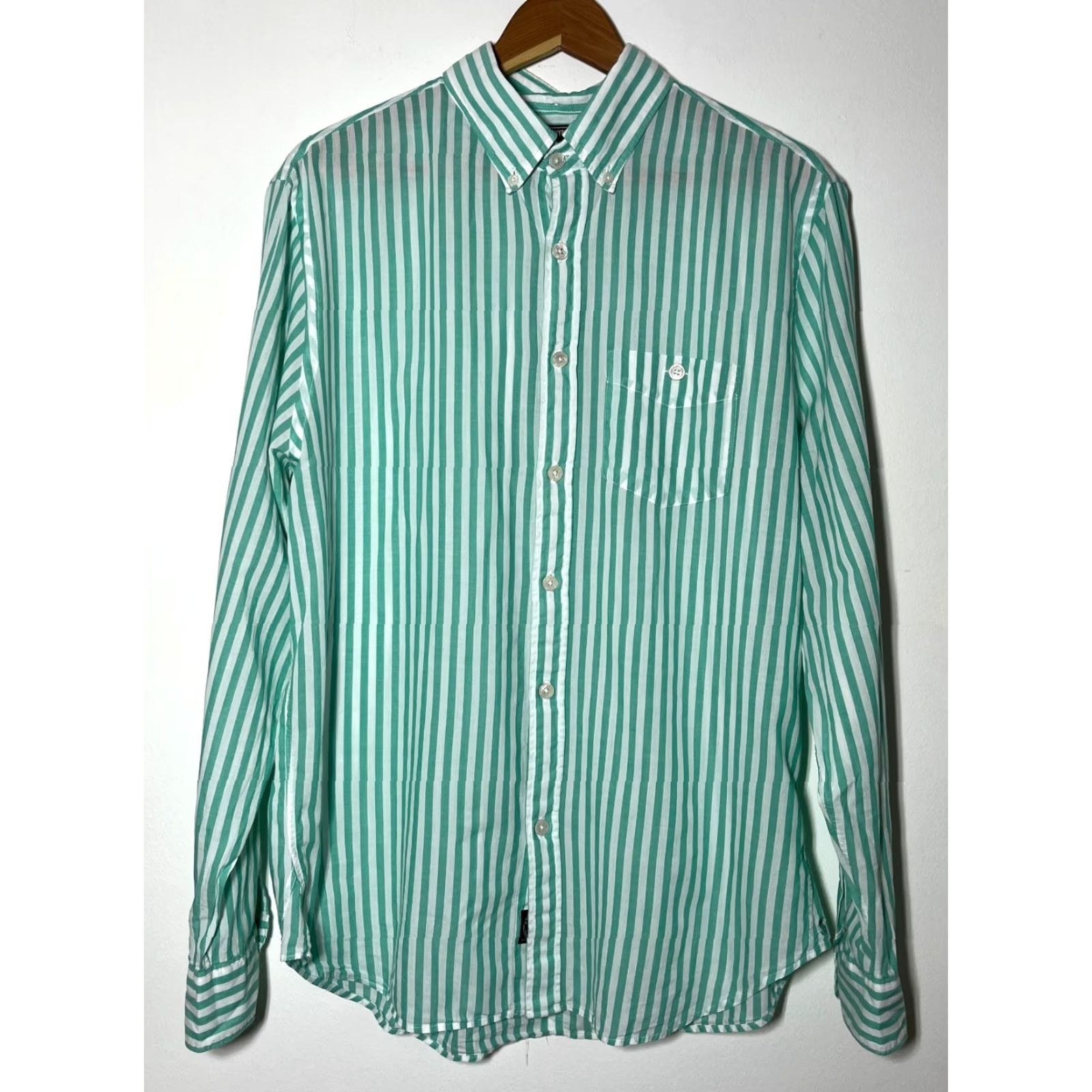Todd Snyder Todd Snyder NY Striped Shirt Men’s L Cotton Dress Shirt Long Sleeve Multicolor Size US L / EU 52-54 / 3 - 2 Thumbnail