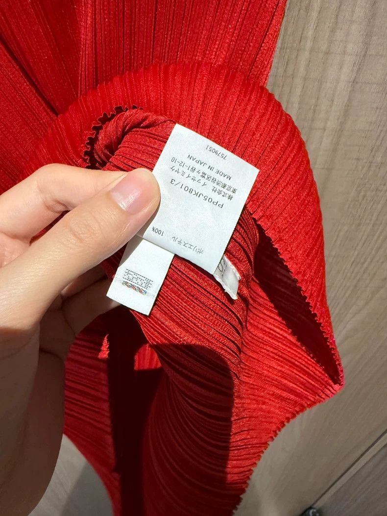 Issey Miyake Issey Miyake Red pleated vest Size L / US 10 / IT 46 - 6 Thumbnail