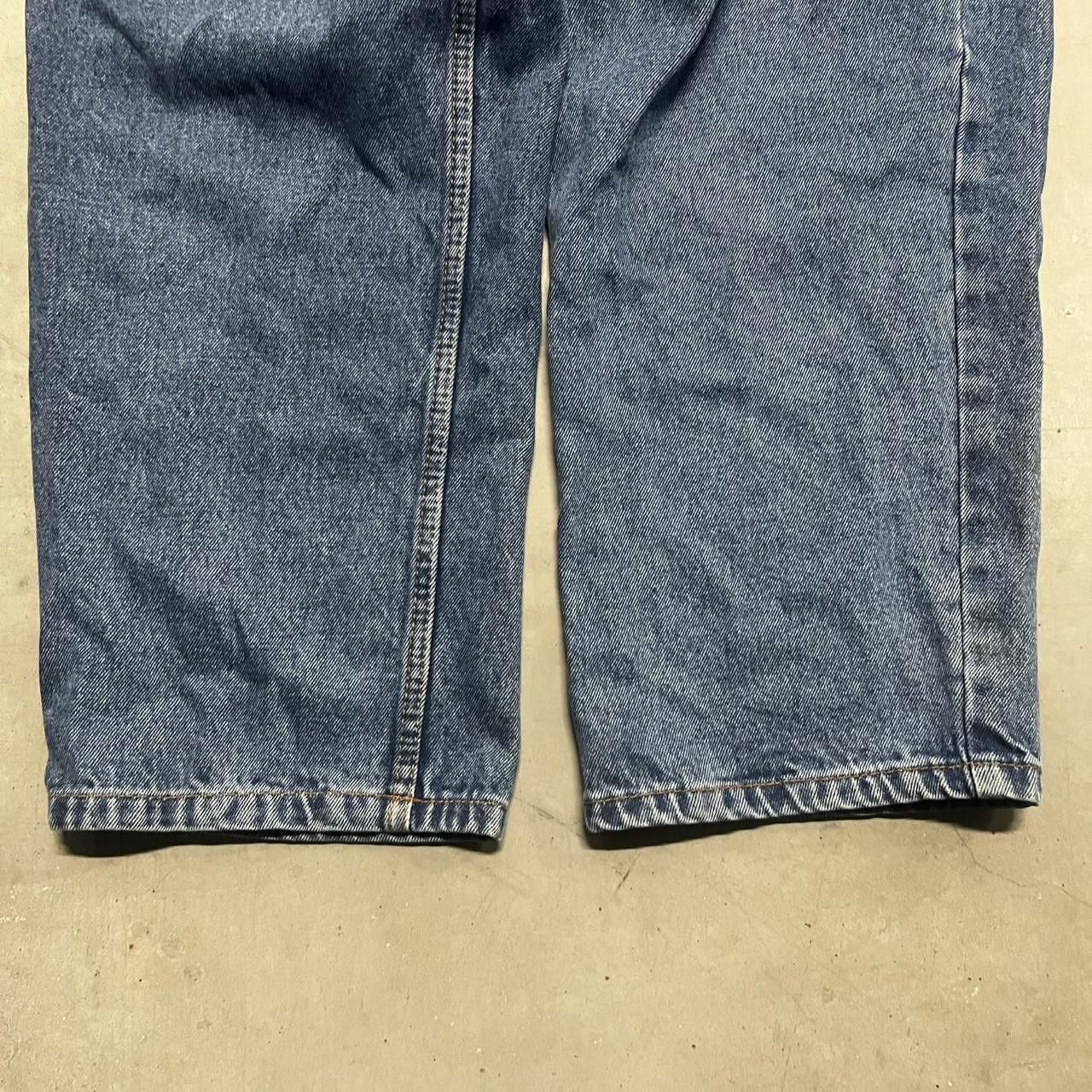 Japanese Brand × Vintage Vintage Y2K/2000s Casual Fit Skater dark wash denim jeans! Size US 36 / EU 52 - 5 Thumbnail