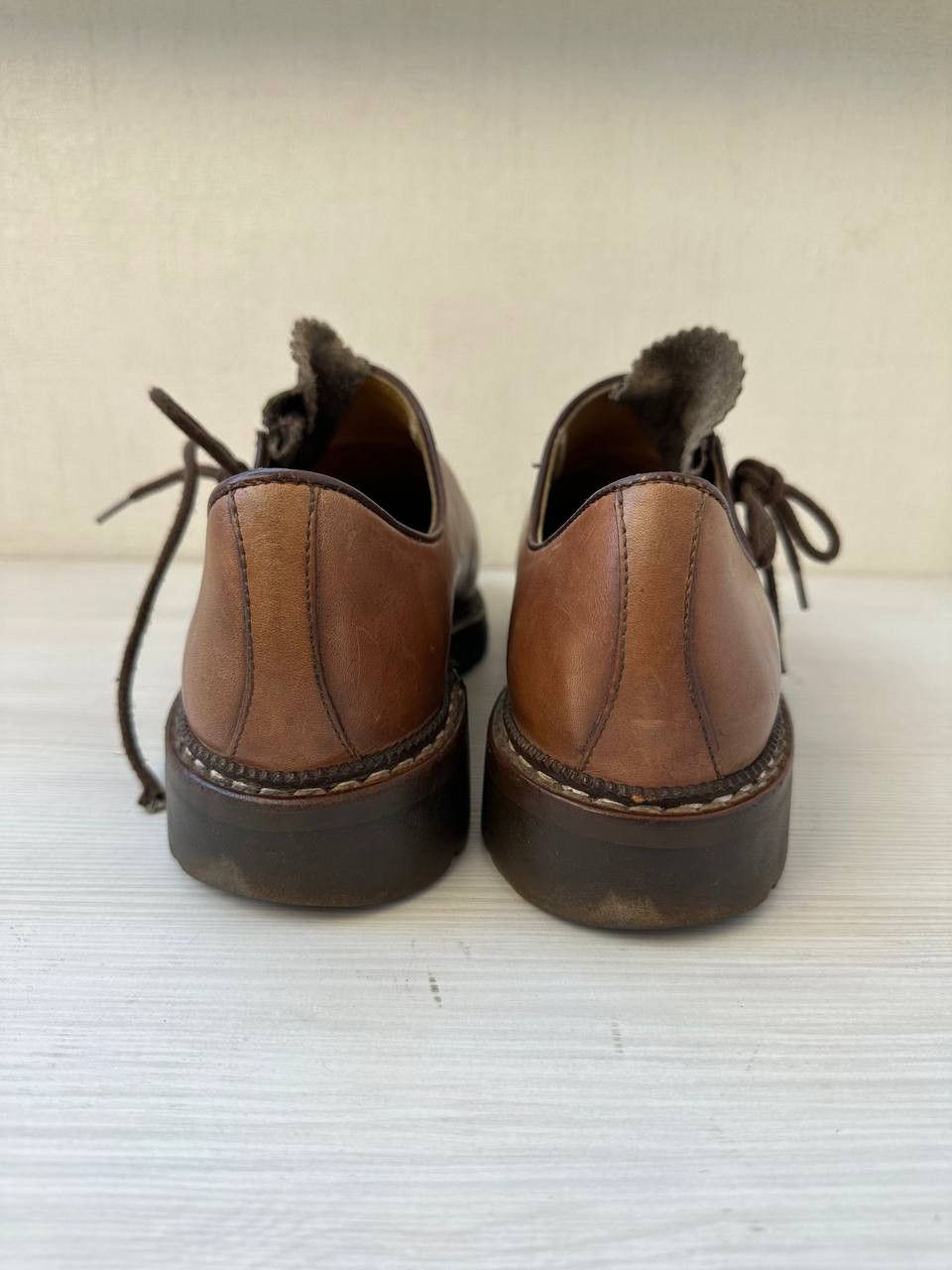 Leather Meindl Traditional Leather Shoes Trachten Haferl Alpine Size US 7 / EU 40 - 5 Thumbnail
