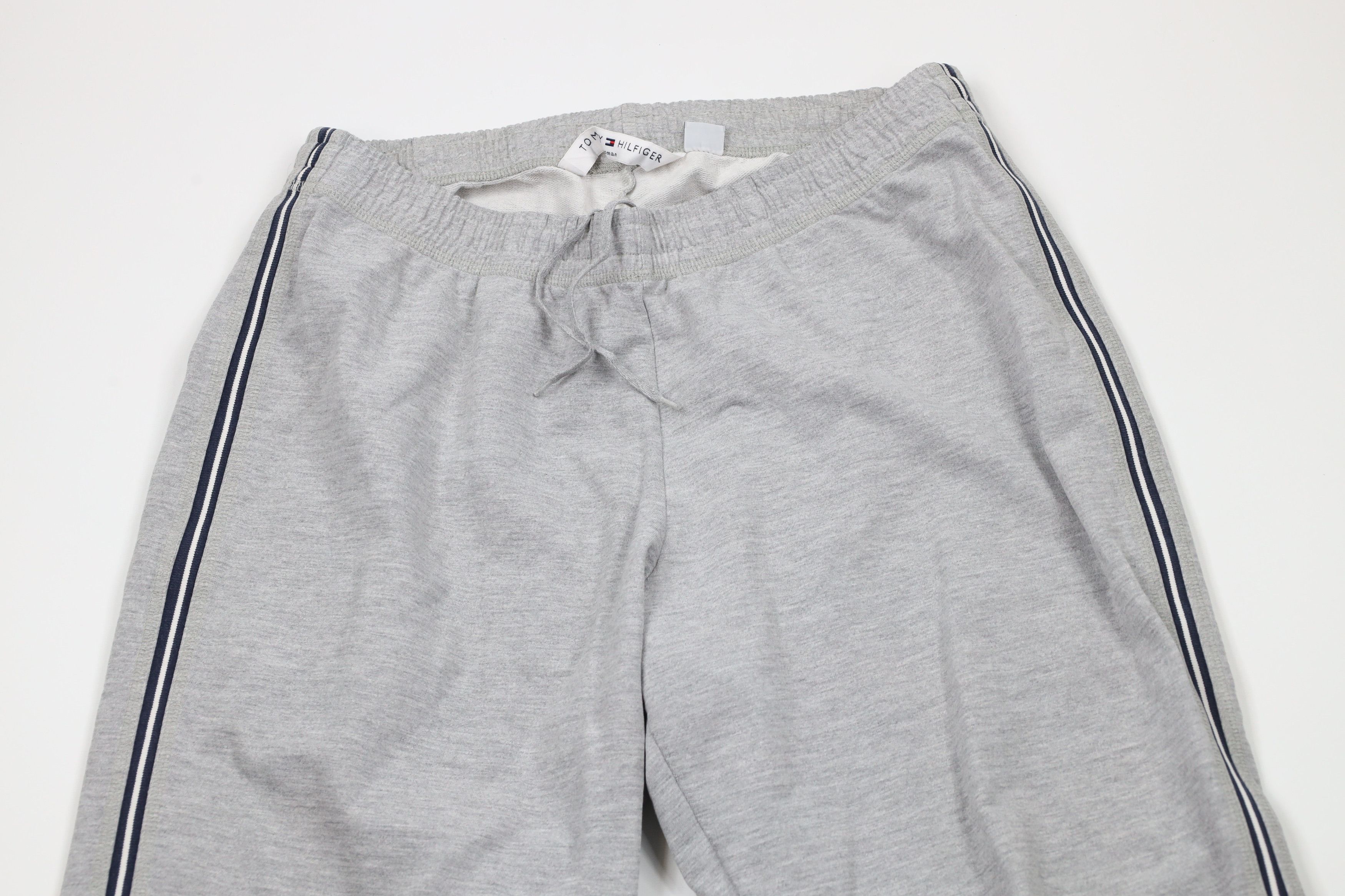 Tommy Hilfiger × Vintage Vintage 90s Y2K Tommy Hilfiger Wide Leg Pants Gray Size 33" - 2 Thumbnail