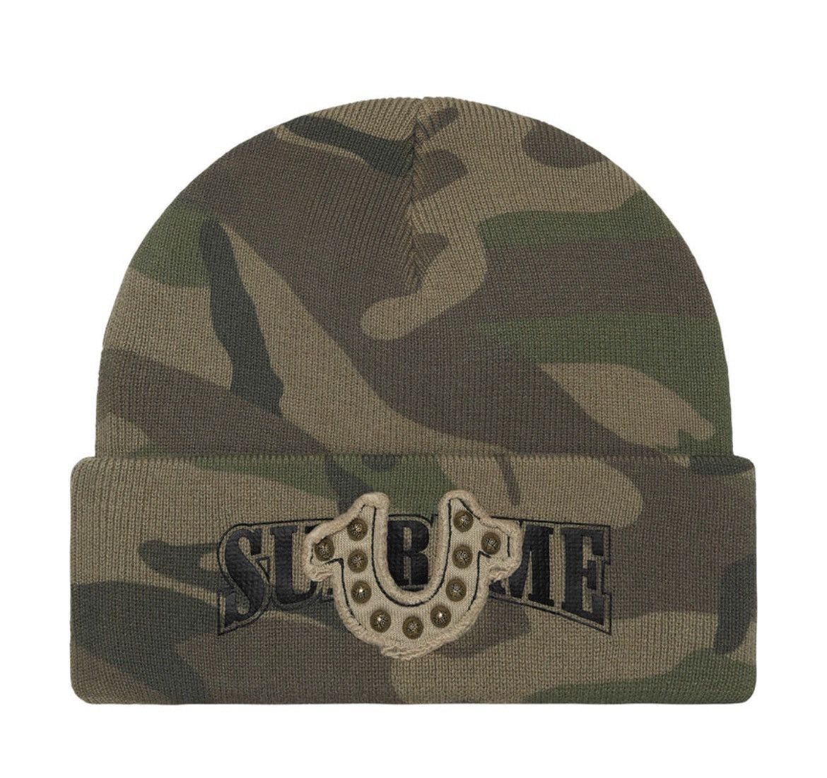 Supreme True Religion Beanie Camo FW25