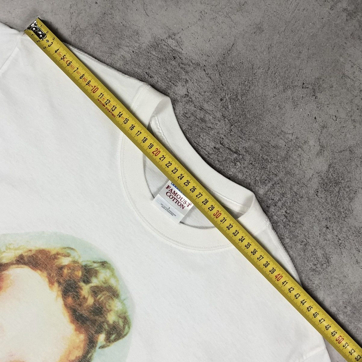 Vintage Vintage Creepy Bizarre Baby Graphic Face Tee Size US L / EU 52-54 / 3 - 9 Thumbnail