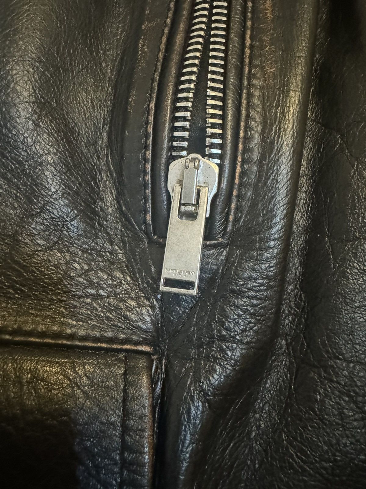 Saint Laurent Paris Saint Laurent Paris No Smoking L01 Leather Jacket Hedi Size US M / EU 48-50 / 2 - 5 Thumbnail