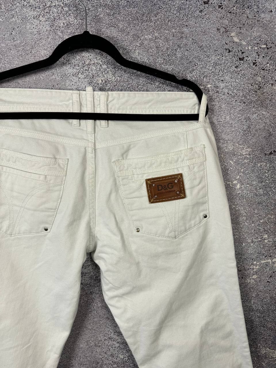 Dolce & Gabbana Dolce Gabbana White Jeans Just Crisp Clean Stunning Size 34" / US 12 / IT 48 - 2 Thumbnail