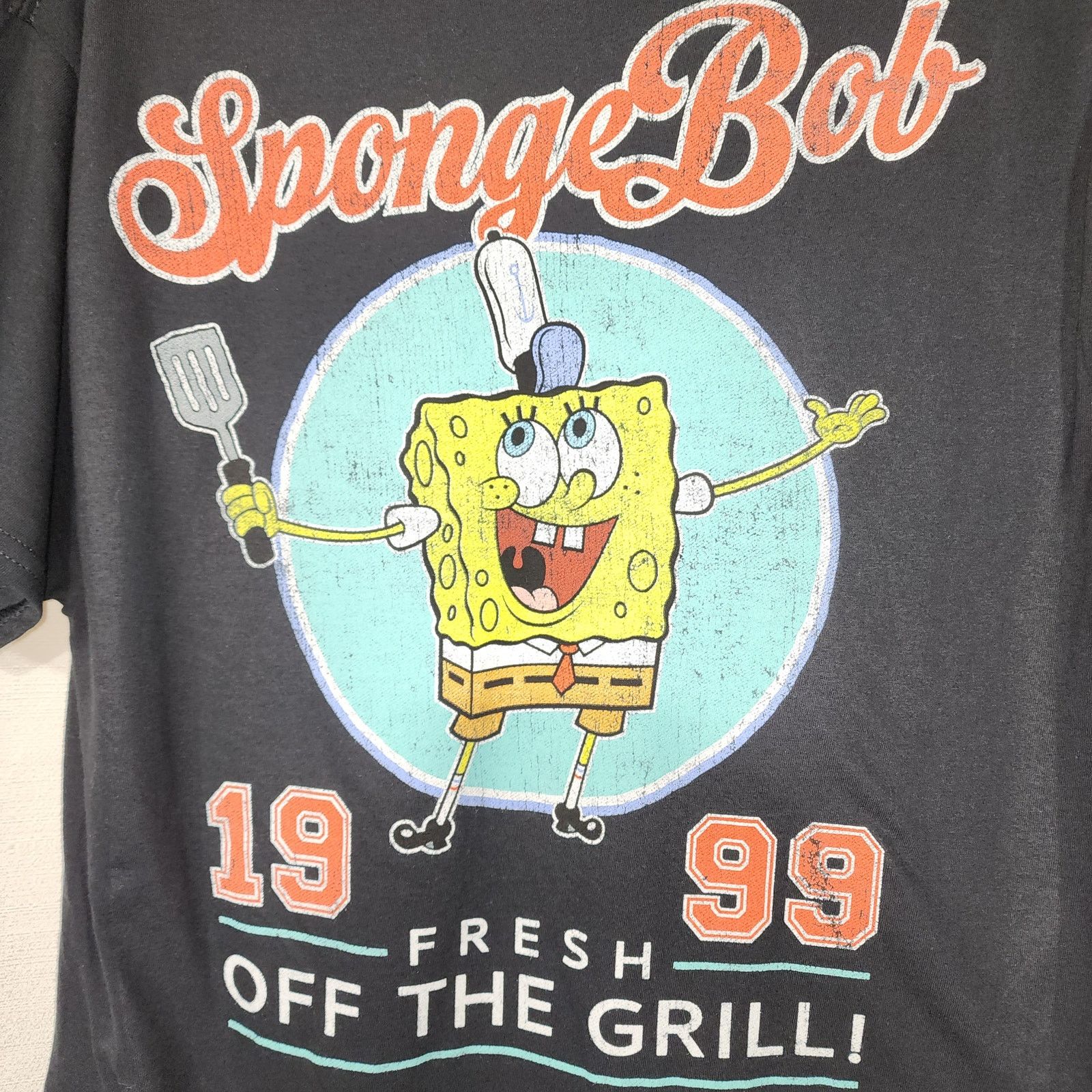 Peanuts SpongeBob ''Fresh of the grill'' men's medium shirt Size US M / EU 48-50 / 2 - 3 Thumbnail