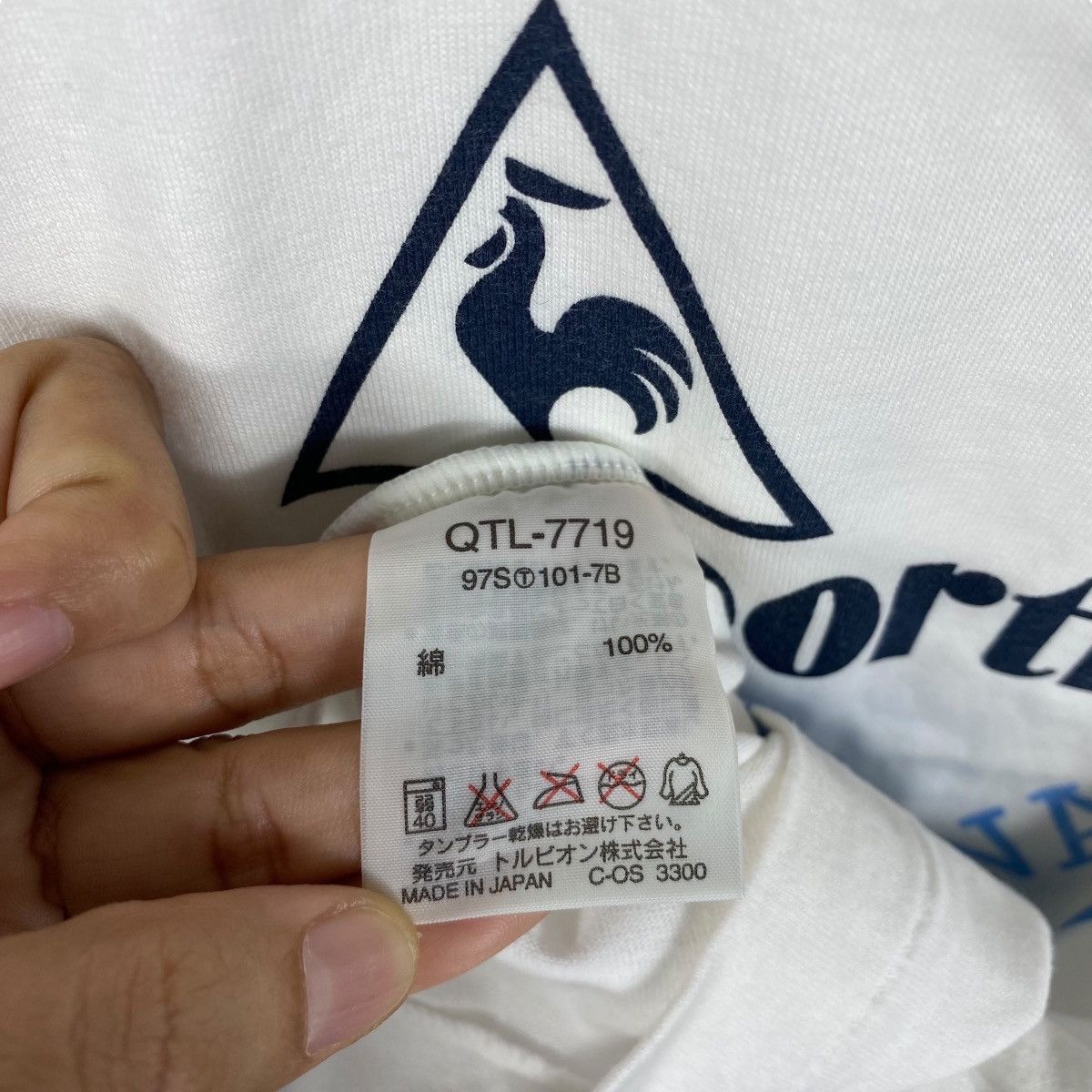 Le Coq Sportif × Vintage Vintage 90's LE COQ SPORTIF France International Tennis Polo Size US M / EU 48-50 / 2 - 6 Thumbnail