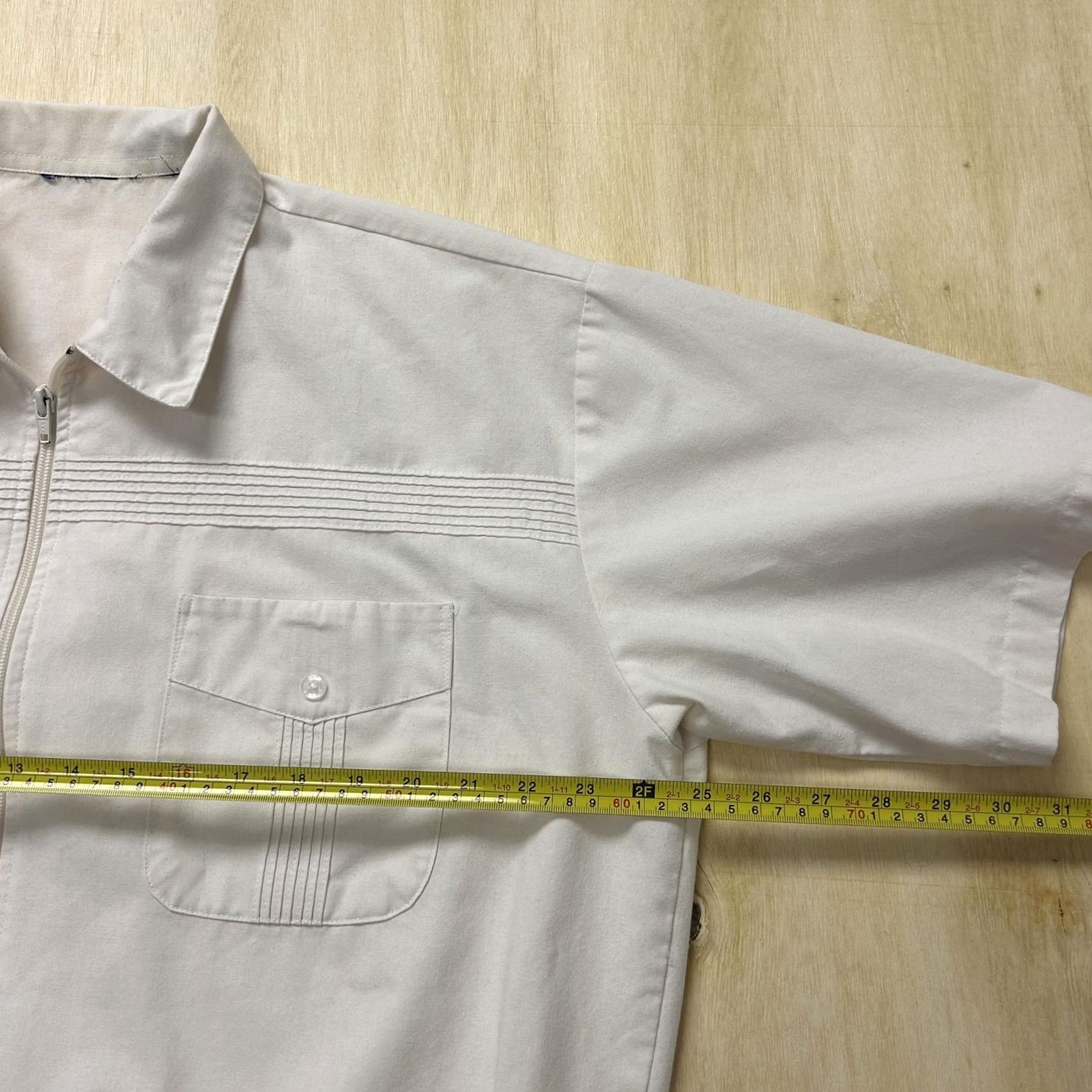 Vintage 80s Vintage Bomber Jacket - Mens 2XL White Cotton Canvas Size US 39 - 5 Thumbnail