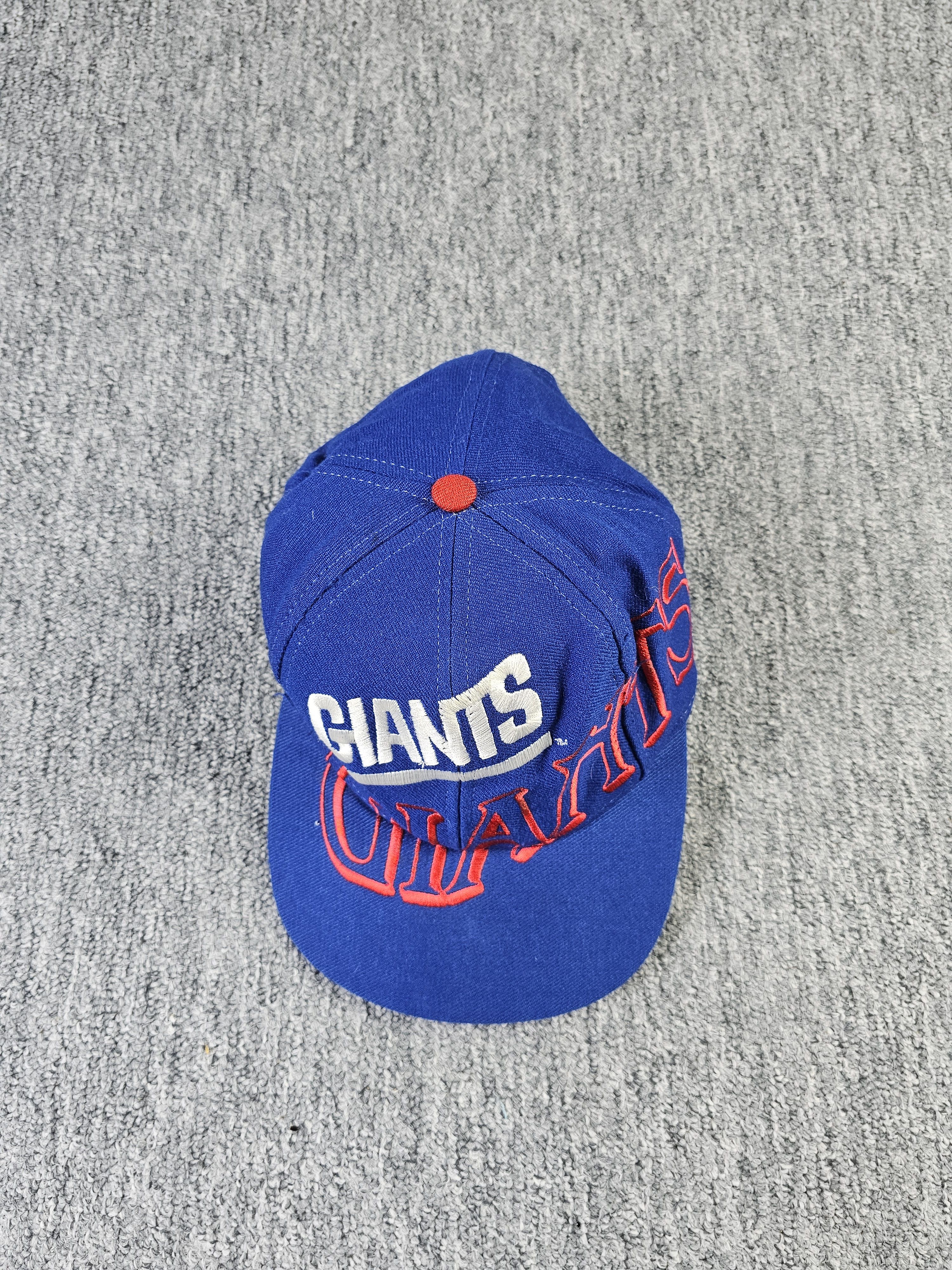The Game Vintage 90s The Game New York Giants Big Logo Snapback Hat Size ONE SIZE - 4 Thumbnail