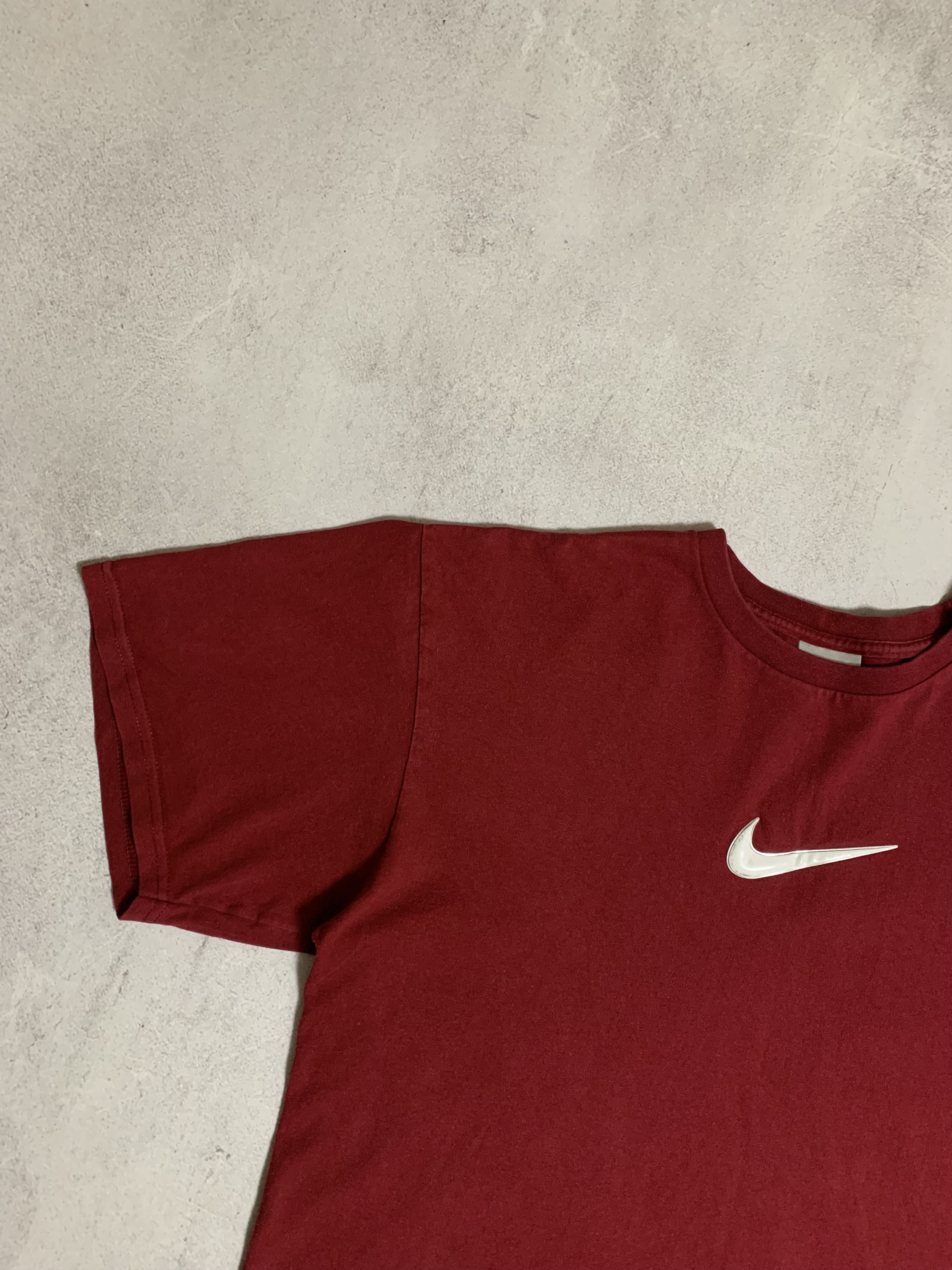 Nike × Vintage Vintage Nike T Shirt Swoosh Baggy Big Logo 90s Y2K Size US L / EU 52-54 / 3 - 3 Thumbnail