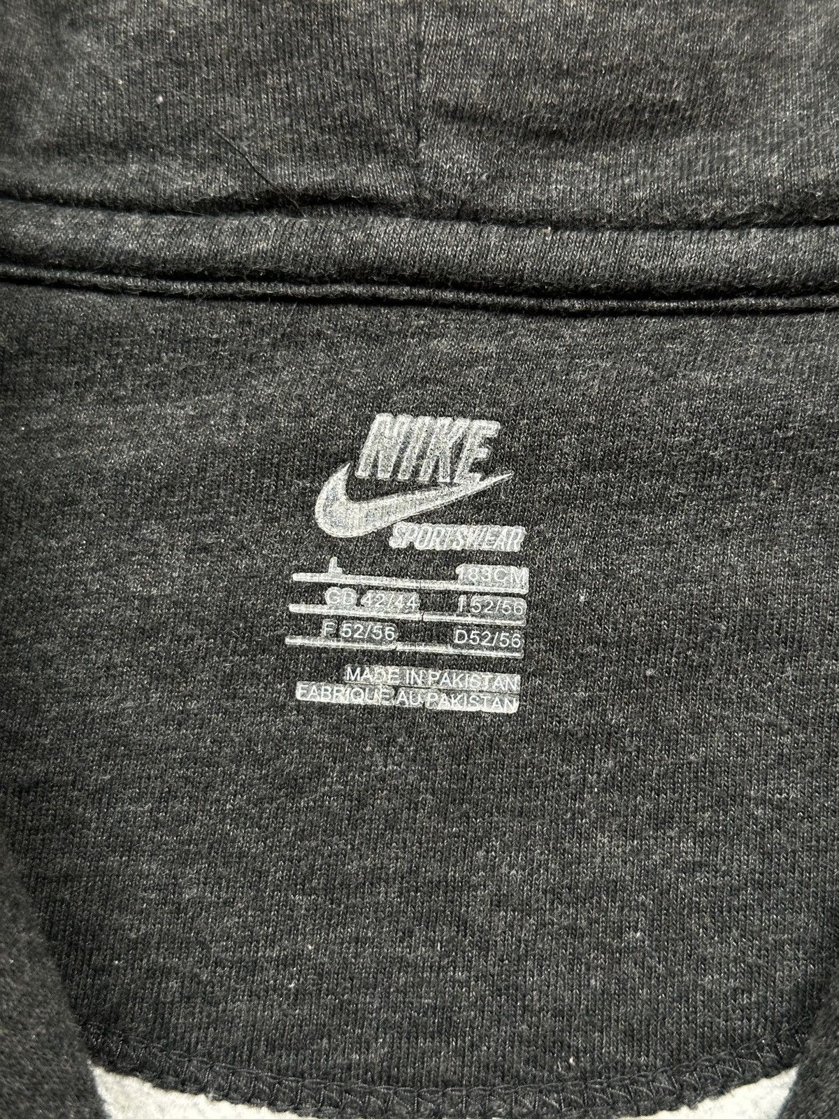 Nike Nike Vintage Zipper Hooded Jacket small swoosh logo y2k 90s Size US L / EU 52-54 / 3 - 7 Thumbnail