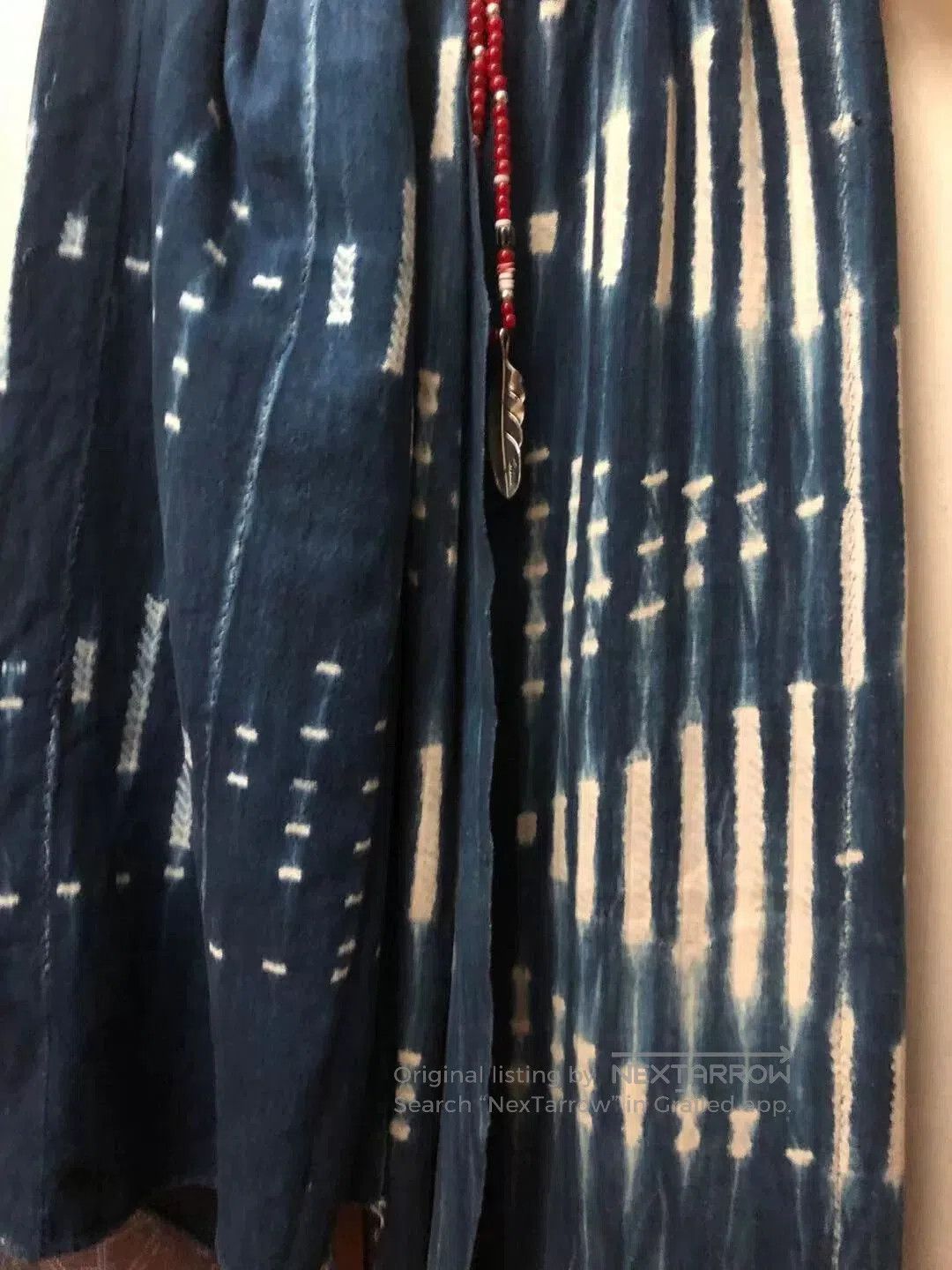 Visvim Vintage Indigo African Dyed Shawl. Size ONE SIZE - 5 Thumbnail