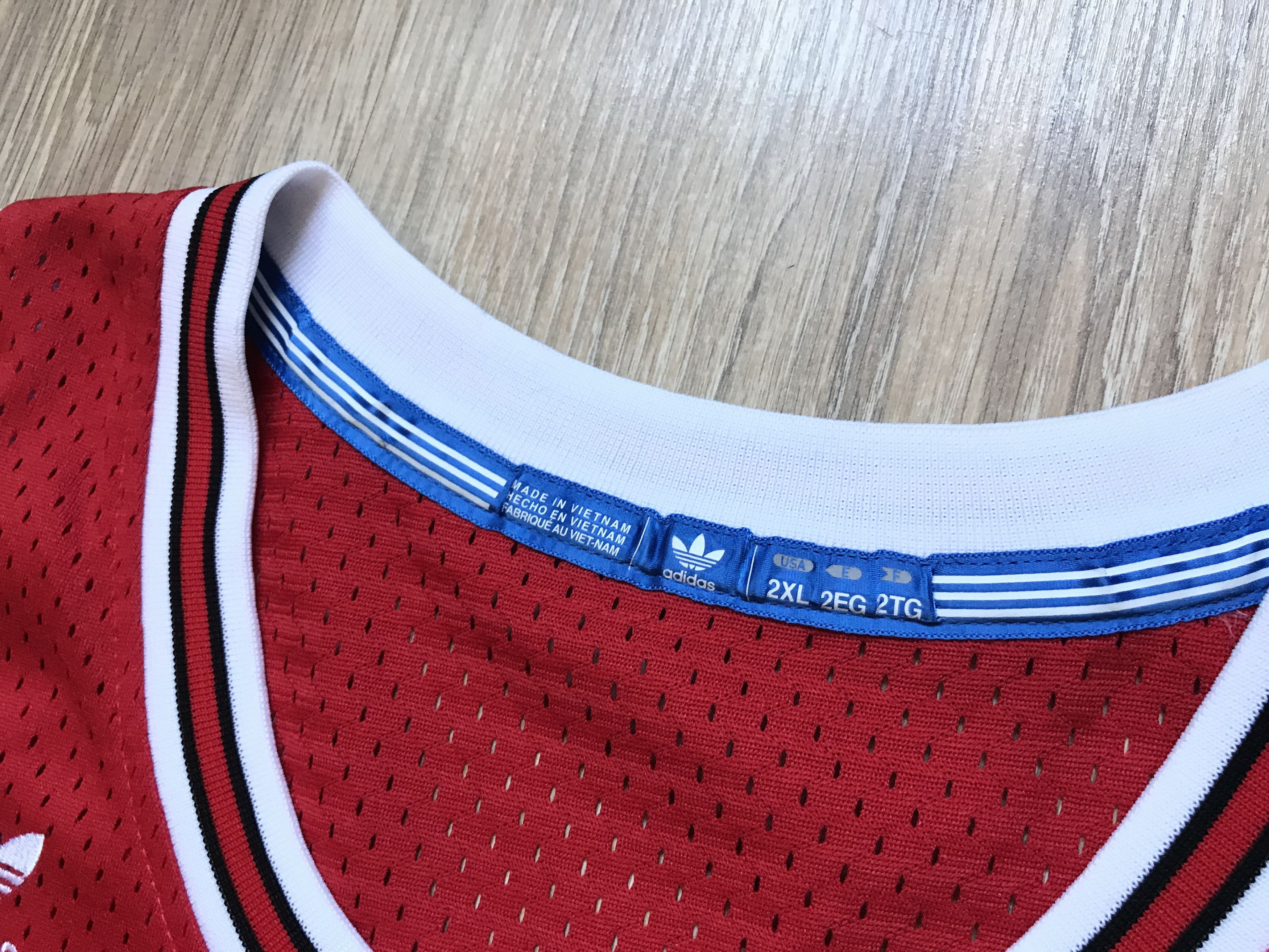 NBA × Vintage Chicago Bulls NBA Dennis Rodman #91 New Vintage Jersey Size US XXL / EU 58 / 5 - 8 Thumbnail