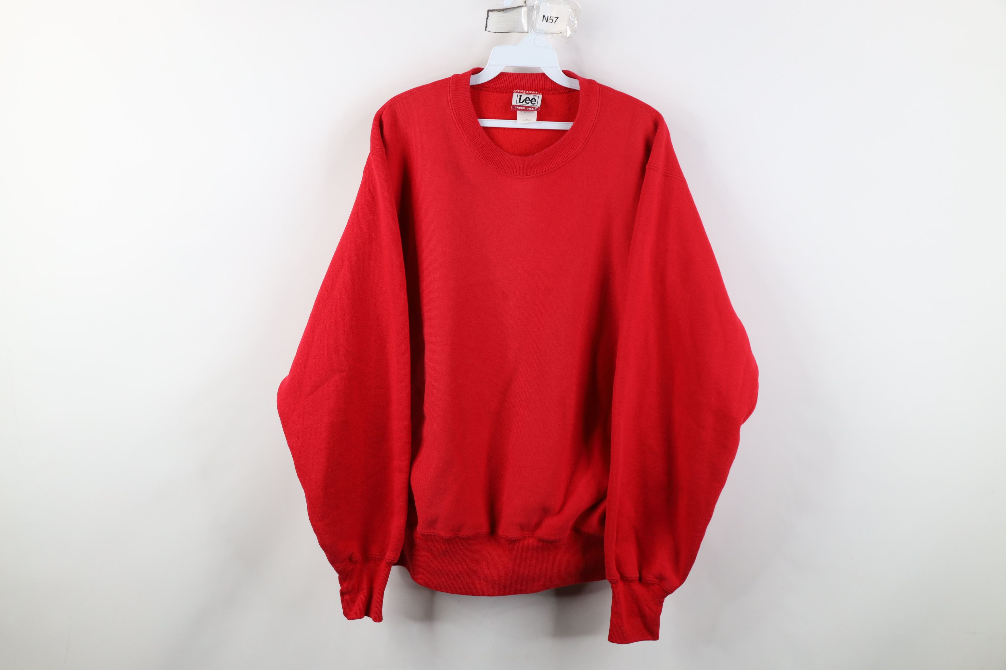 Vintage Vintage 90s Streetwear Reverse Weave Heavy Sweatshirt USA Size US L / EU 52-54 / 3 - 1 Thumbnail