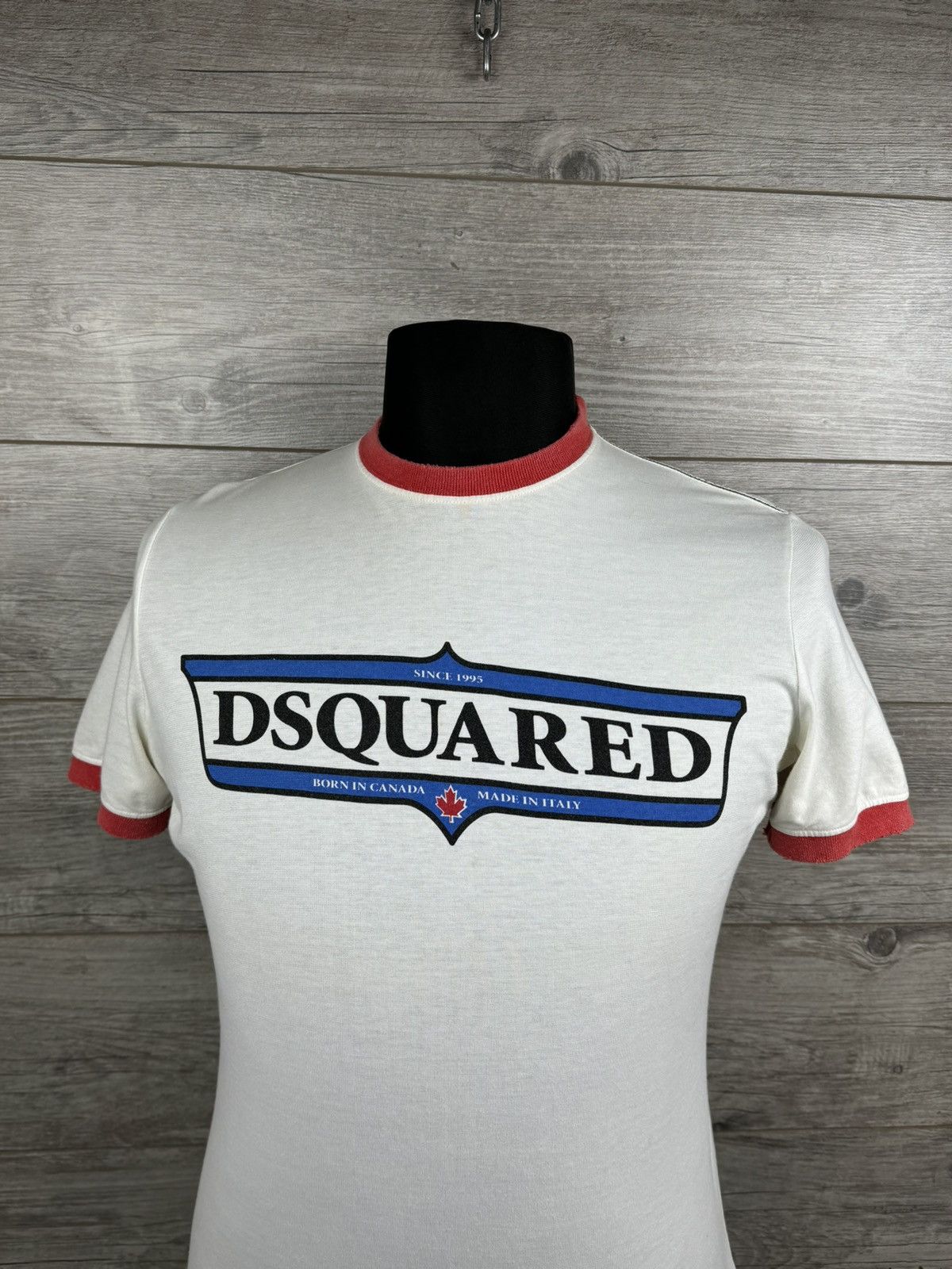 DISCOVERED Dsquared2 T-shirt Made in Italy 🇮🇹 Vintage Luxury tee size M Size US M / EU 48-50 / 2 - 2 Thumbnail