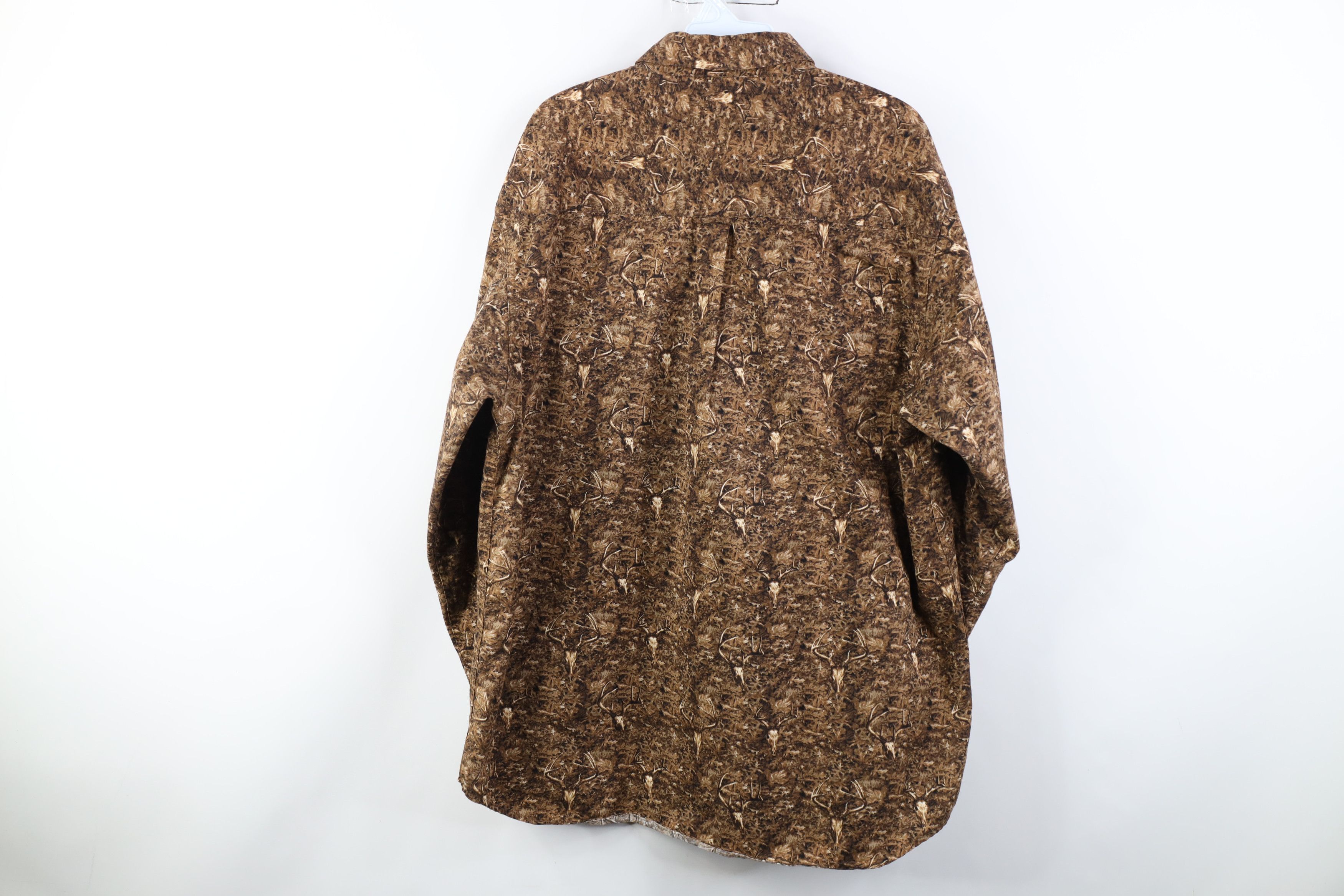 Vintage Vintage 90s Y2K Streetwear Camouflage Button Down Shirt Size US L / EU 52-54 / 3 - 10 Thumbnail