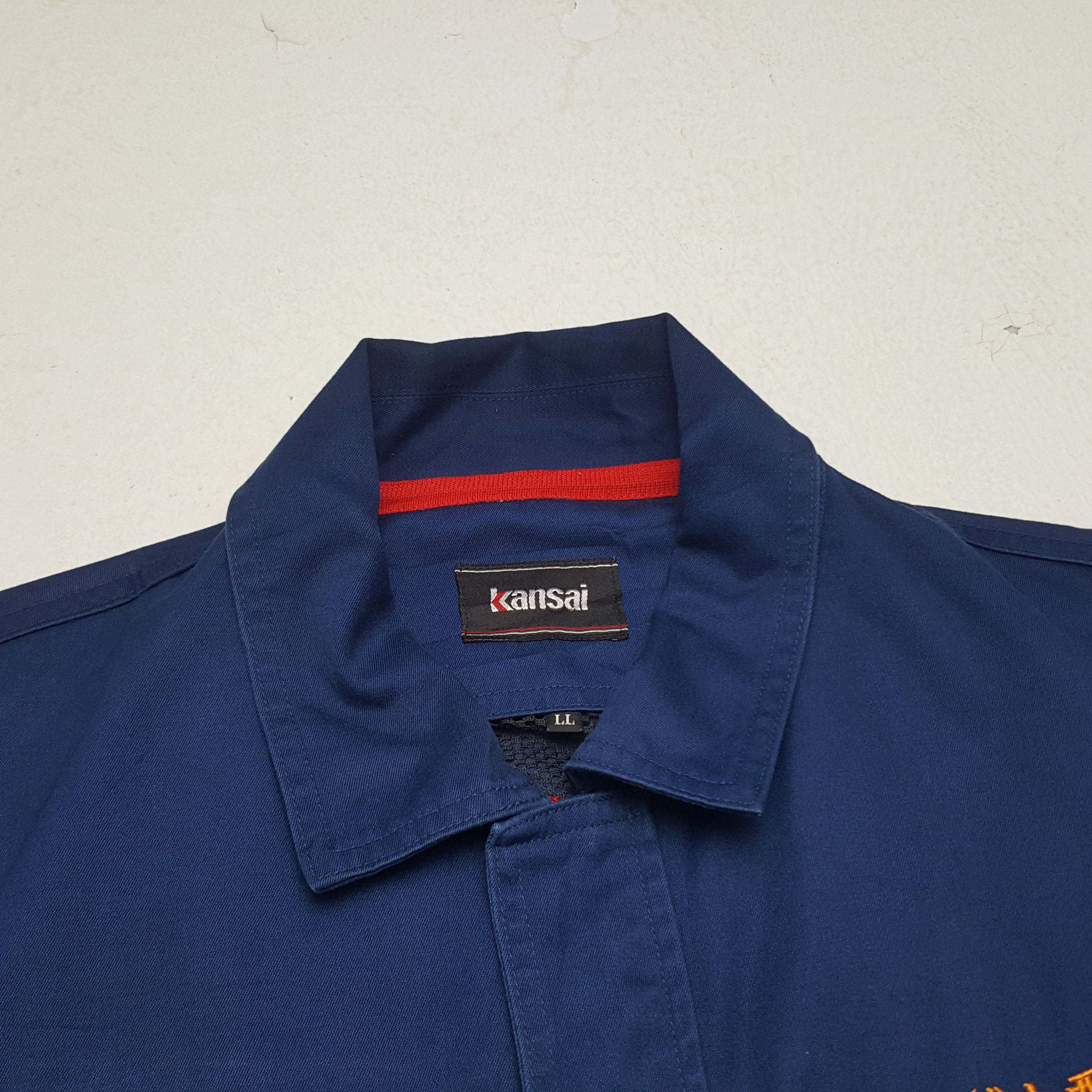Vintage Vintage Kansai X Skulls Zero Custom Logo Work Jacket Size US L / EU 52-54 / 3 - 4 Thumbnail