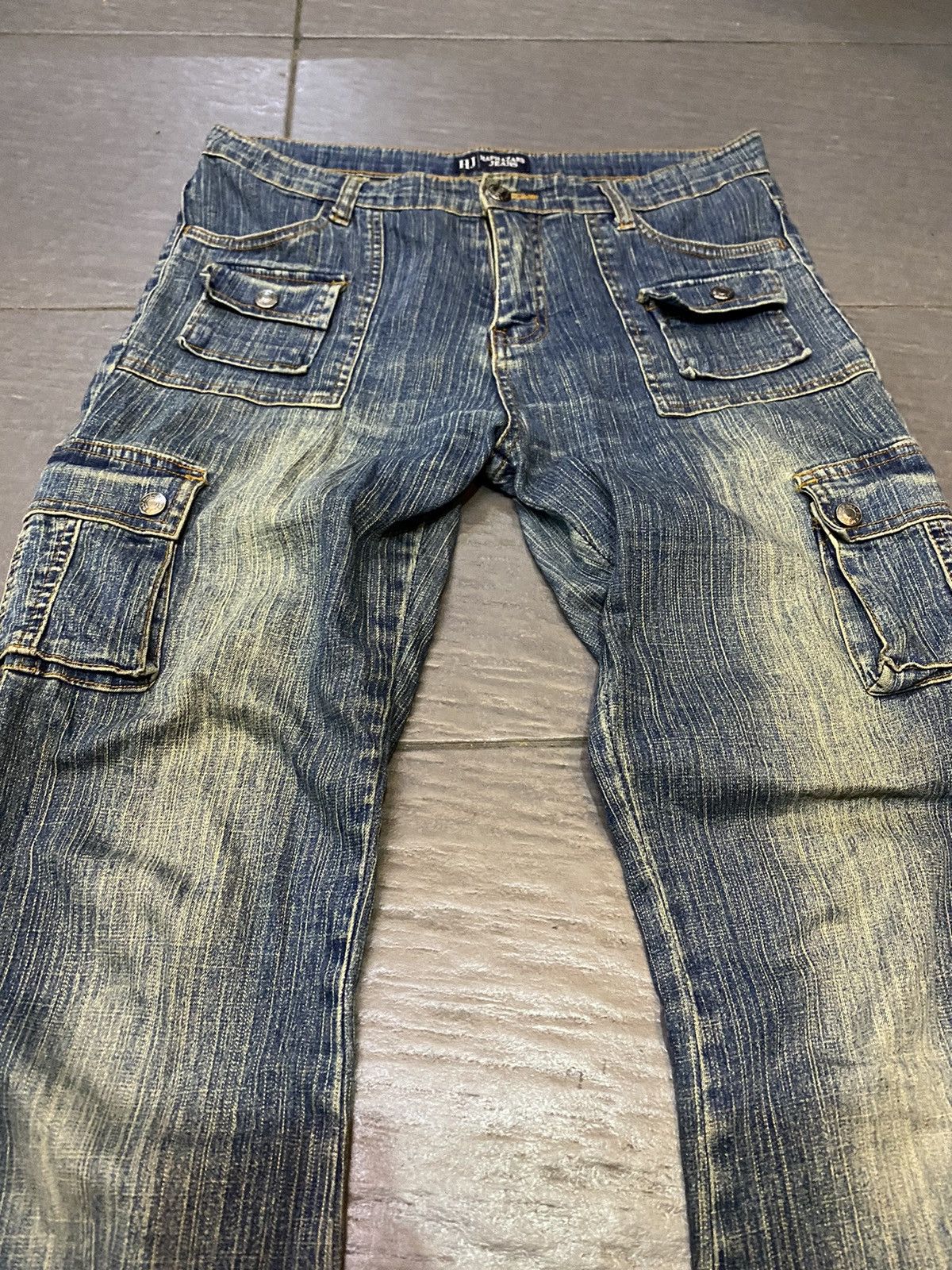 Other Flare jeans Hj brand multi pocket boot Cut Size US 31 - 2 Thumbnail