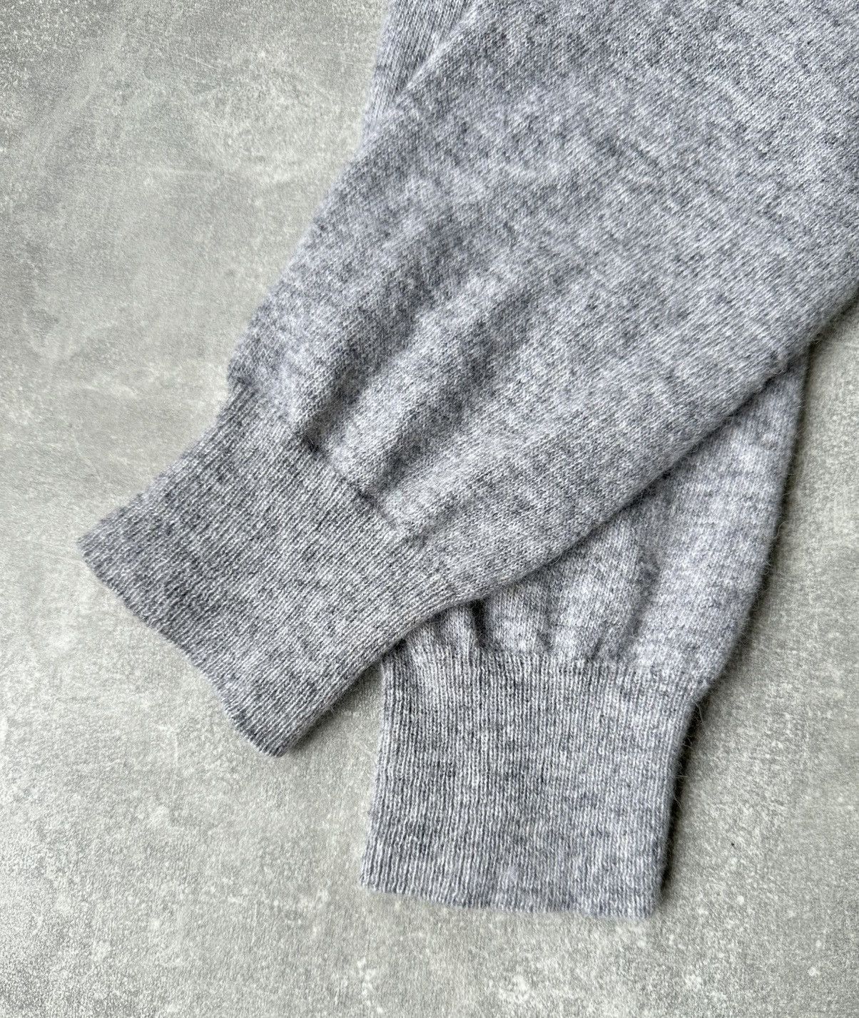 Aquascutum Aquascutum London Men's Grey Alpaca & Wool Sweater Size XL Size US XL / EU 56 / 4 - 6 Thumbnail