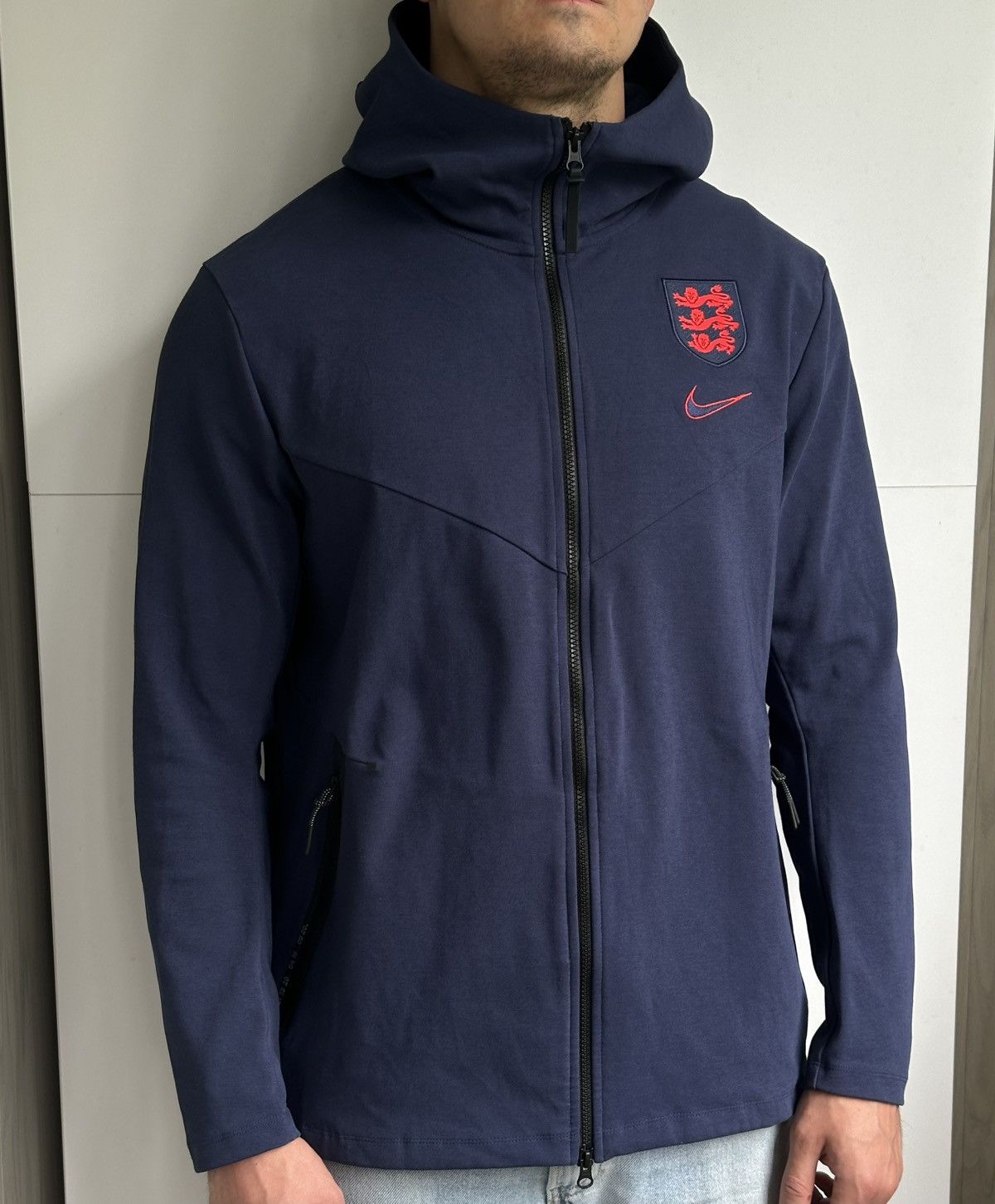Nike ENGLAND NIKE TECH PACK FULL ZIP HOODIE SIZE XL Size US XL / EU 56 / 4 - 1 Thumbnail