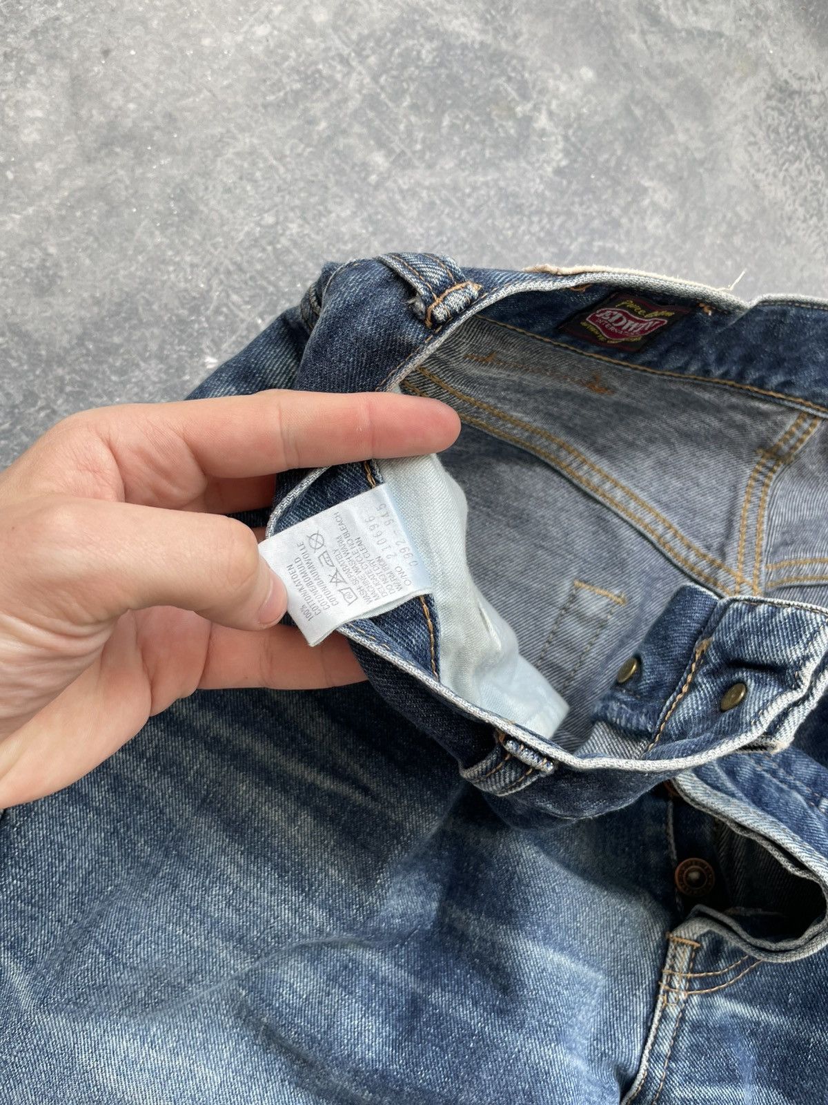 Edwin 00ss Edwin made in Japan denim jeans Size US 33 - 6 Thumbnail
