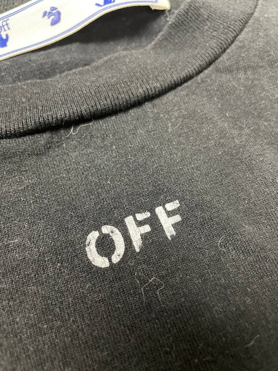 Off-White Off White Black Stencil Arrows Oversized T-Shirt Size US M / EU 48-50 / 2 - 6 Thumbnail