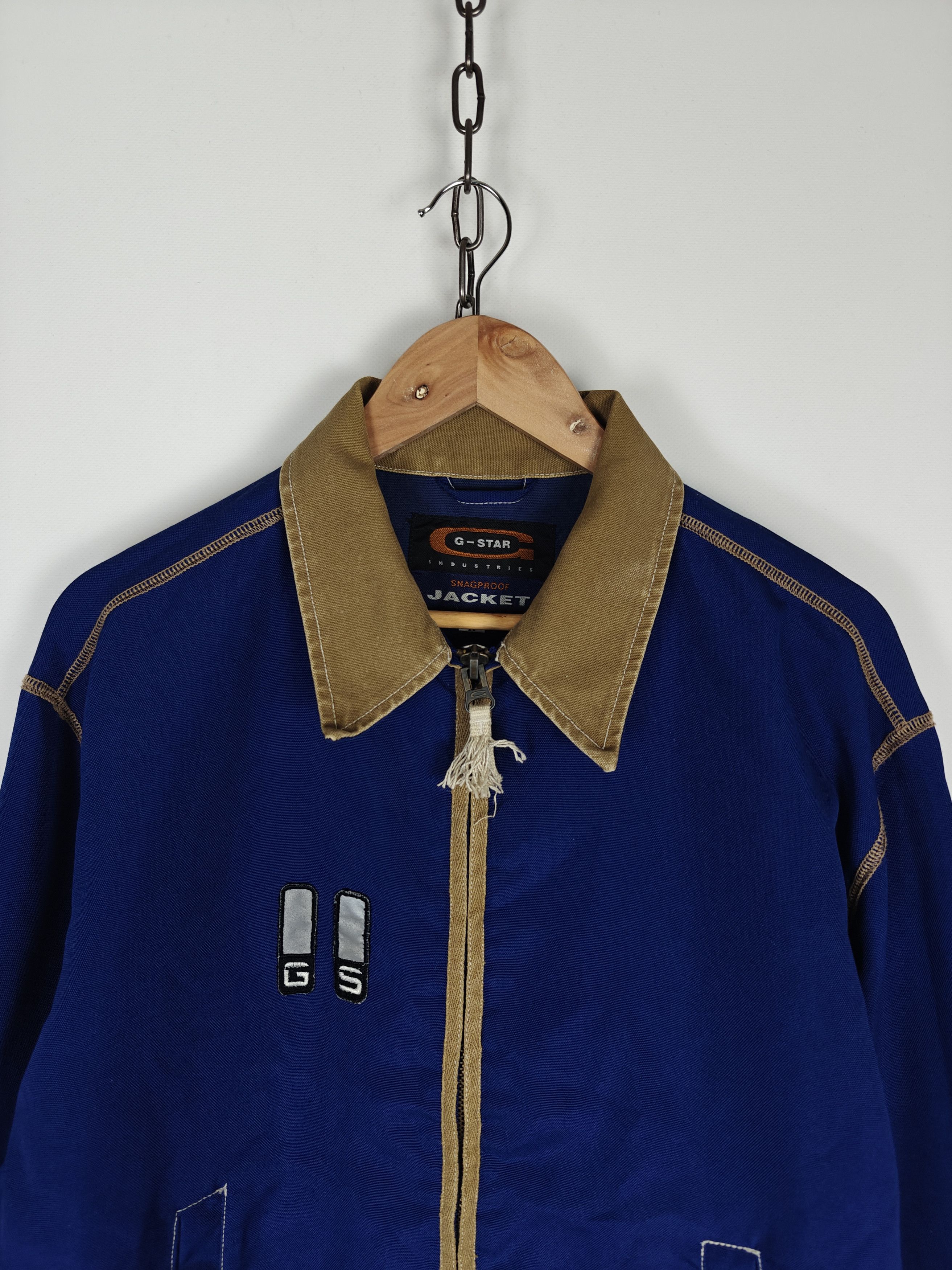 G-Star G-Star Snagproof Zoom Jacket Blue Relaxed Fit size M Size US M / EU 48-50 / 2 - 2 Thumbnail