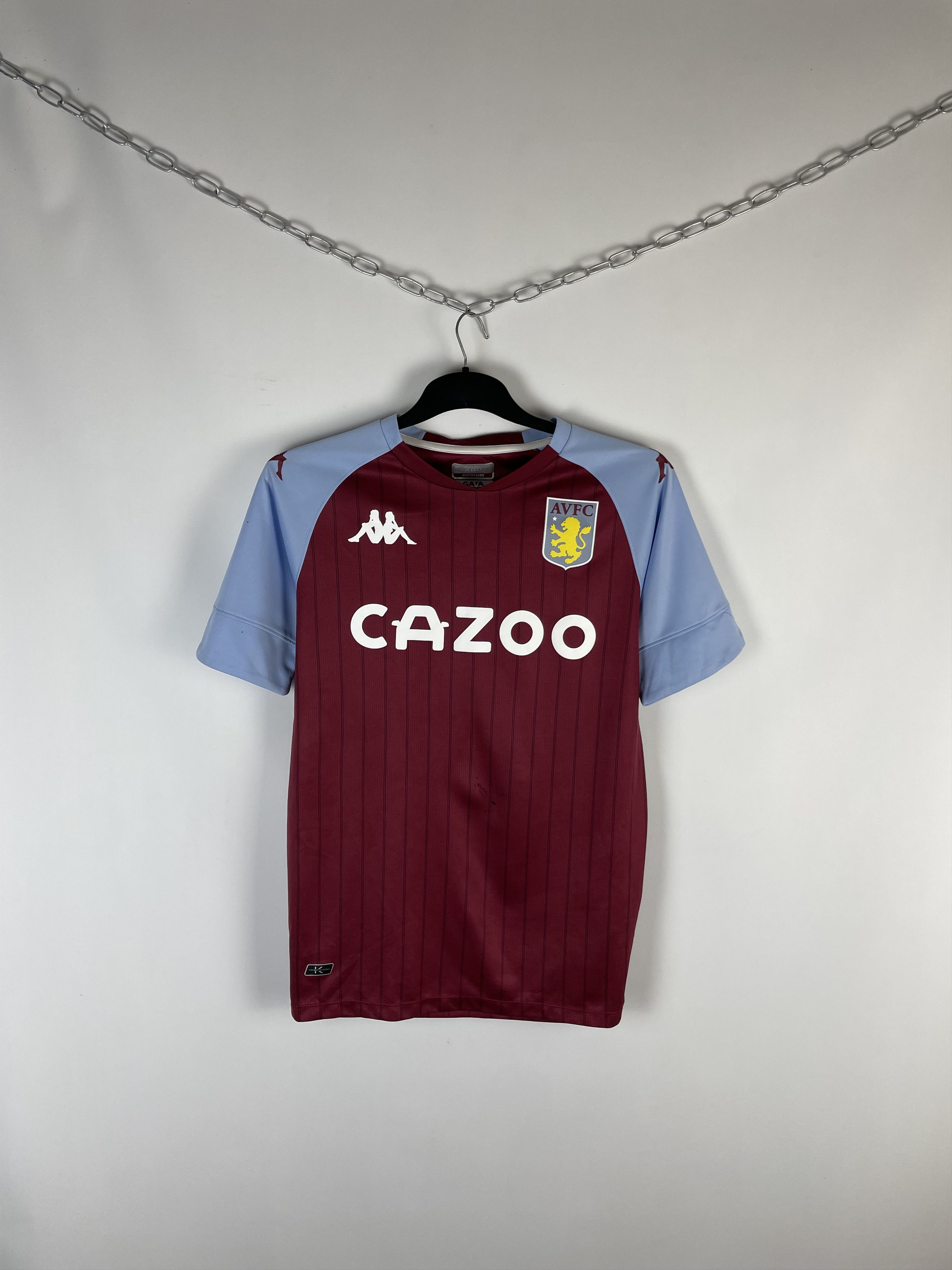 Aston Villa Kappa シャツ Grealish 10 S KAPPA ASTON VILLA 2020 AWAY GREALISH JERSEY - Soccer Plus