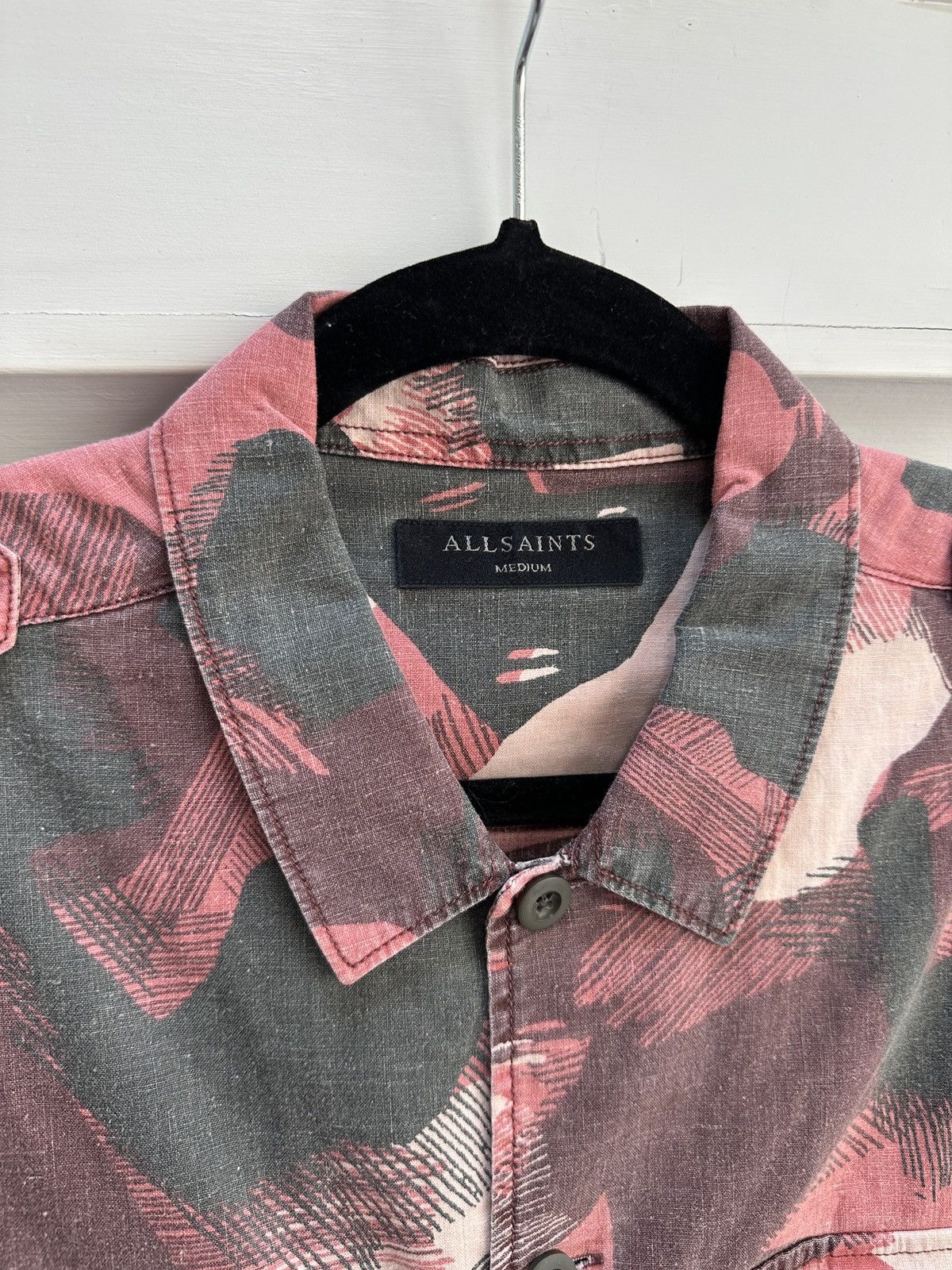 Allsaints Ounjin LS Shirt Size US M / EU 48-50 / 2 - 2 Thumbnail