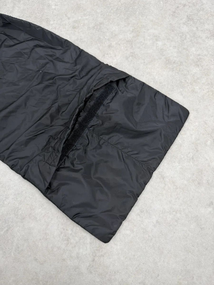 Prada 2000s Prada Black Linea Rossa Nylon Scarf Size ONE SIZE - 4 Thumbnail