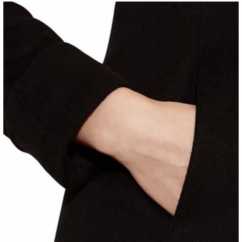 Lauren Ralph Lauren Ralph Lauren Coat Black Faux-Fur-Collar Women’s Size 10 Size L / US 10 / IT 46 - 4 Thumbnail