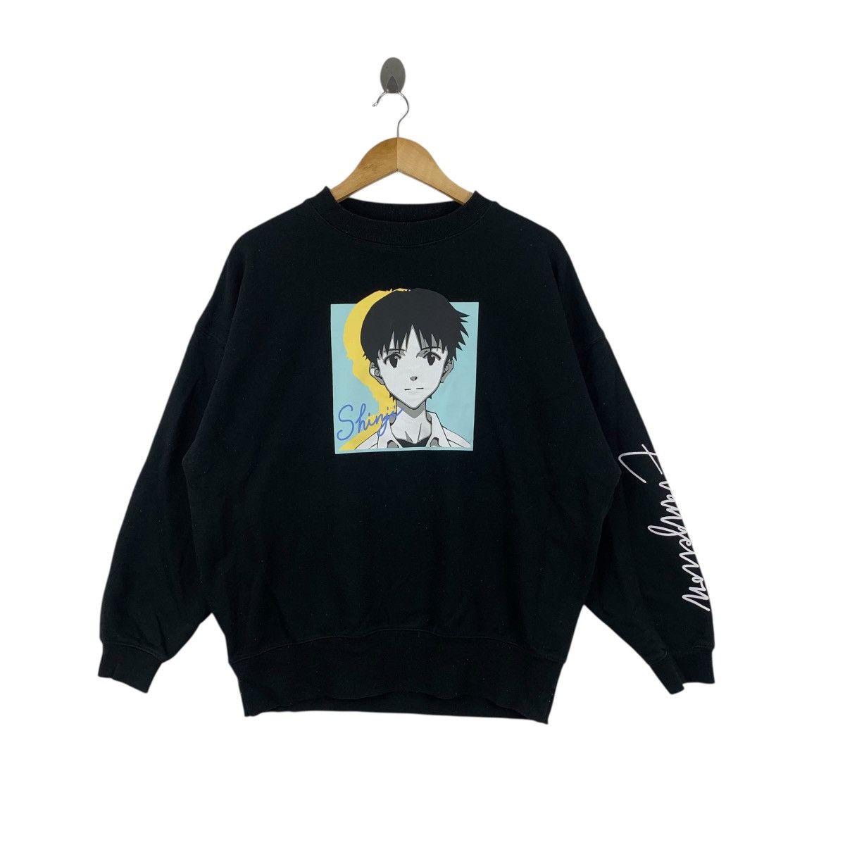 Anime ANIME EVANGELION SHINJI Ikari Neon Genesis Baggy Sweatshirt Size M / US 6-8 / IT 42-44 - 4 Thumbnail