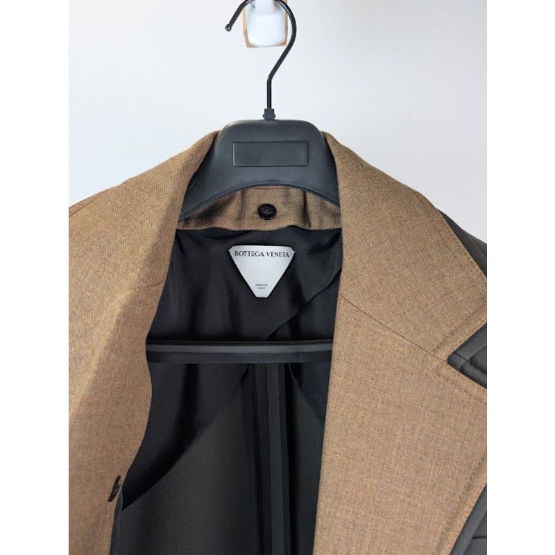 Bottega Veneta o1rshd1 Compact Wool Jacket in Kale Size US M / EU 48-50 / 2 - 10 Thumbnail
