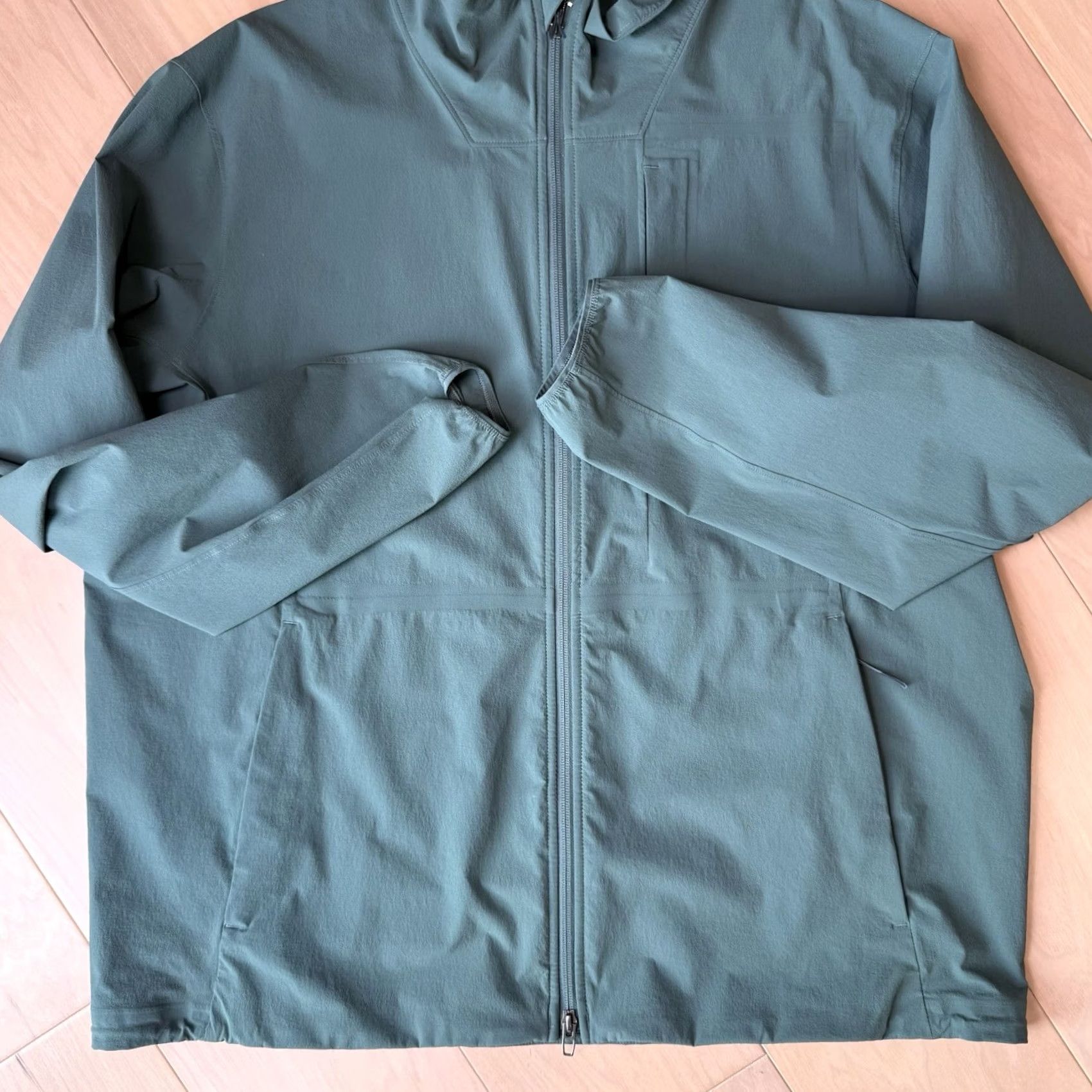 Lululemon Lululemon Sojourn Jacket 2XL Green Full Zip Lightweight Sportswear Men Jacket Size US XXL / EU 58 / 5 - 6 Thumbnail