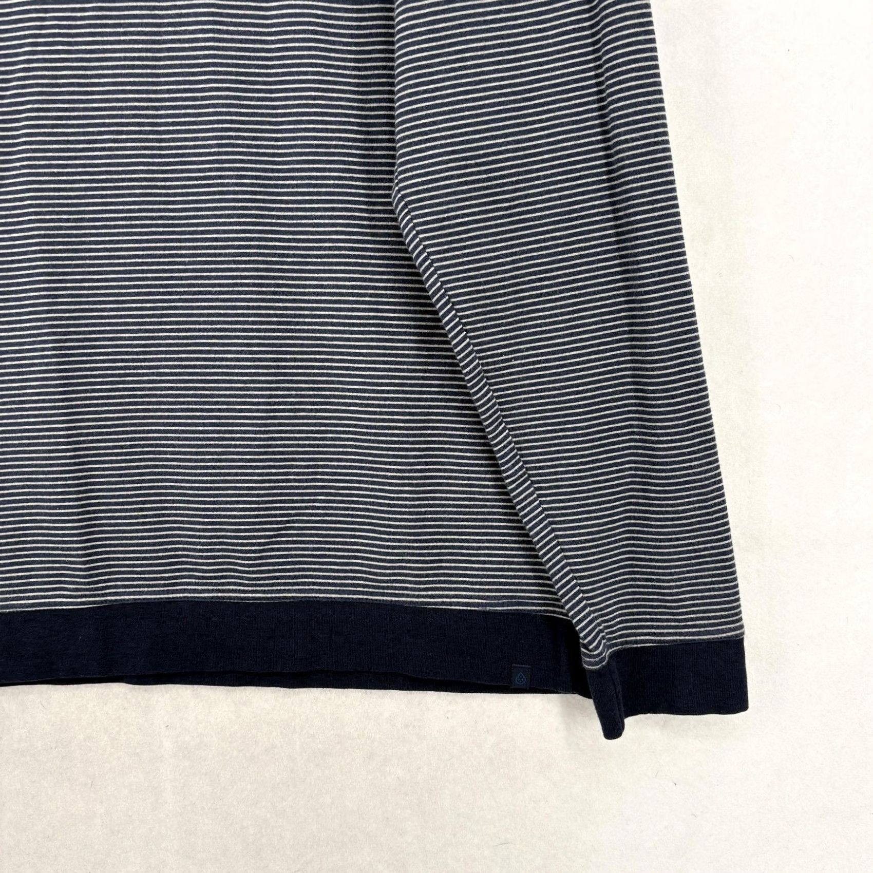 Vintage Tasc Performance Pullover Mens 2XL Blue Stripe 1/4 Zip Mock Neck Stretch Bamboo Shirt Adults Mens Clothing Activewear Size US XXL / EU 58 / 5 - 3 Thumbnail