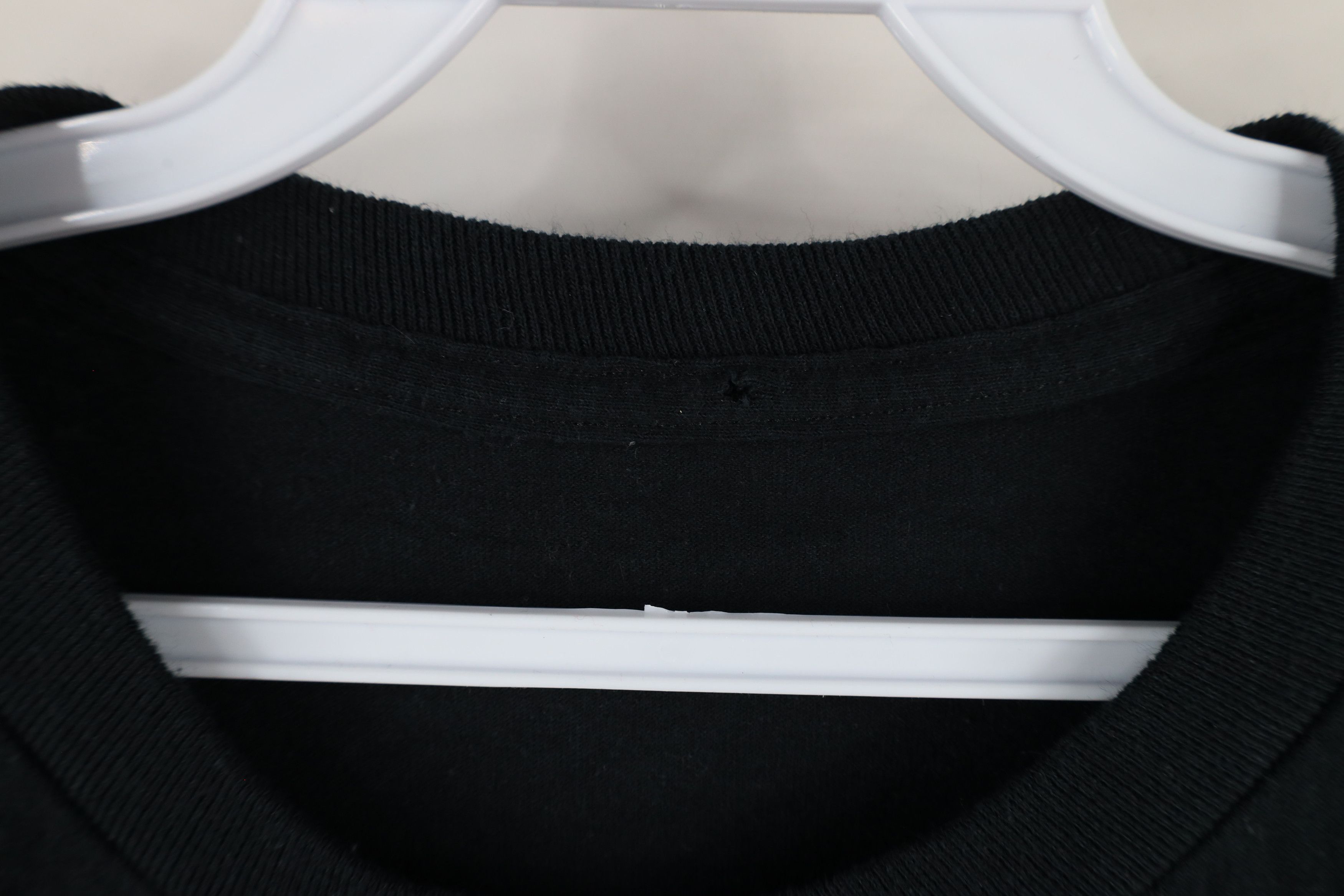 Vintage Vintage 90s Streetwear Long Sleeve T-Shirt Black Cotton Size US XXL / EU 58 / 5 - 4 Thumbnail