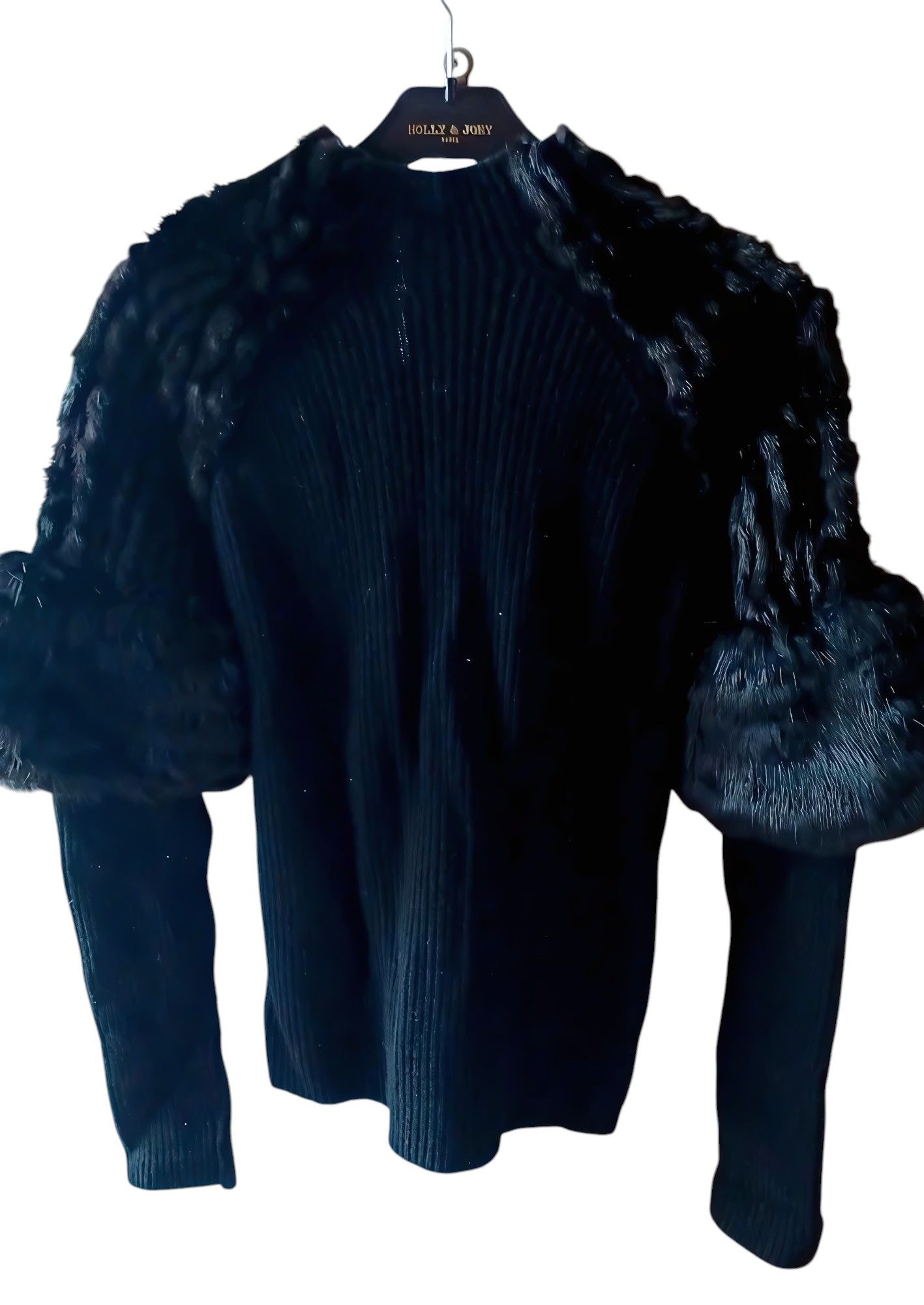 Prada RARE REAL BEAVER FUR CASHMERE JACKET Size M / US 6-8 / IT 42-44 - 2 Thumbnail