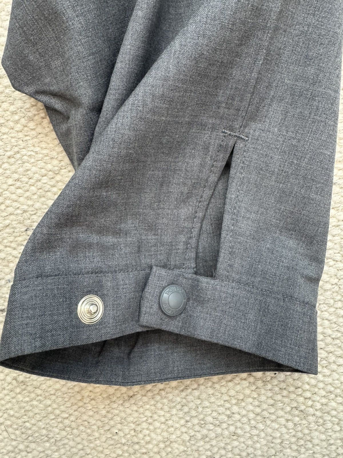 Thom Browne Thom Browne Wool Pants Elasticated Waist with Bar Stripes Size US 36 / EU 52 - 10 Thumbnail