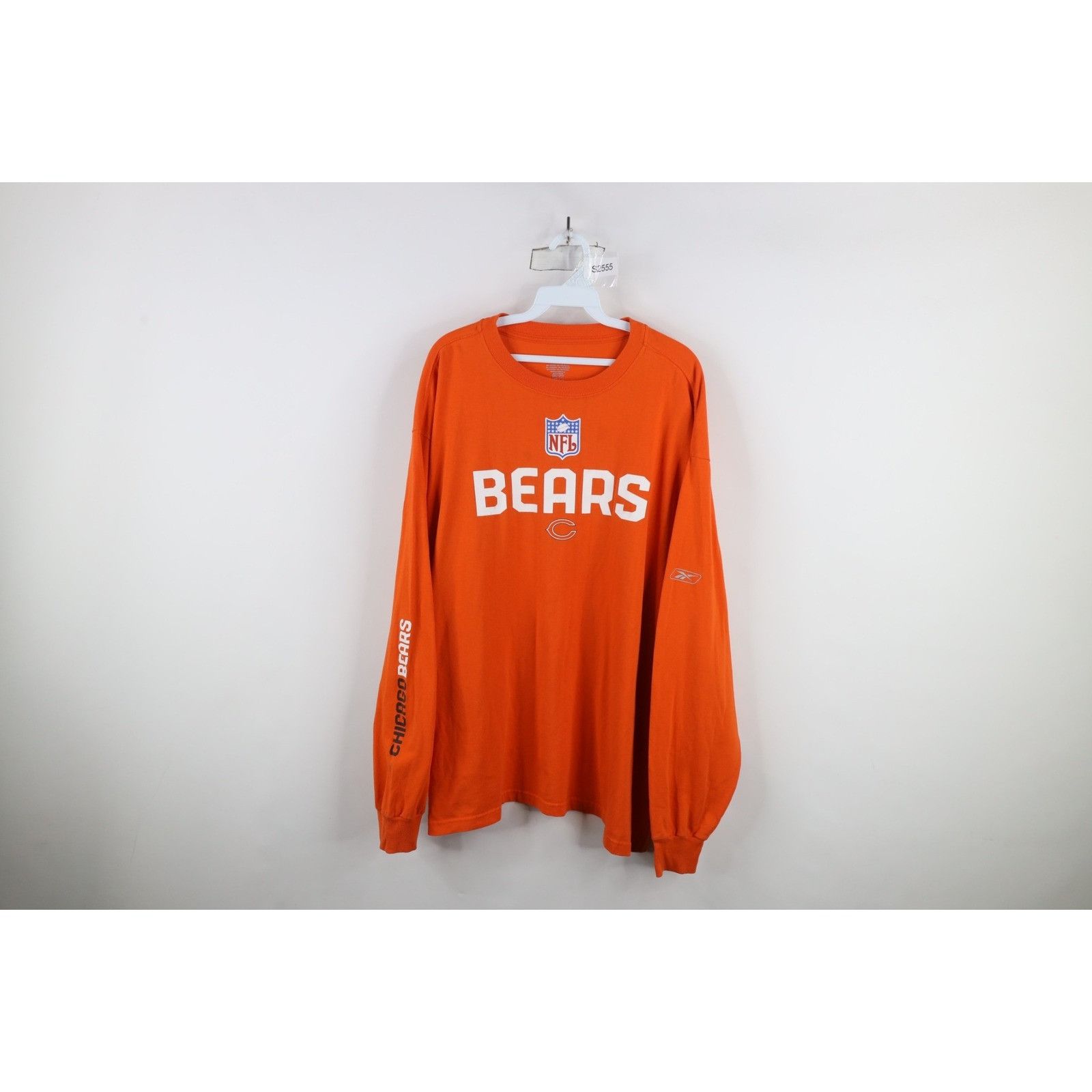 Vintage Reebok Chicago Bears Football Long Sleeve T-Shirt
