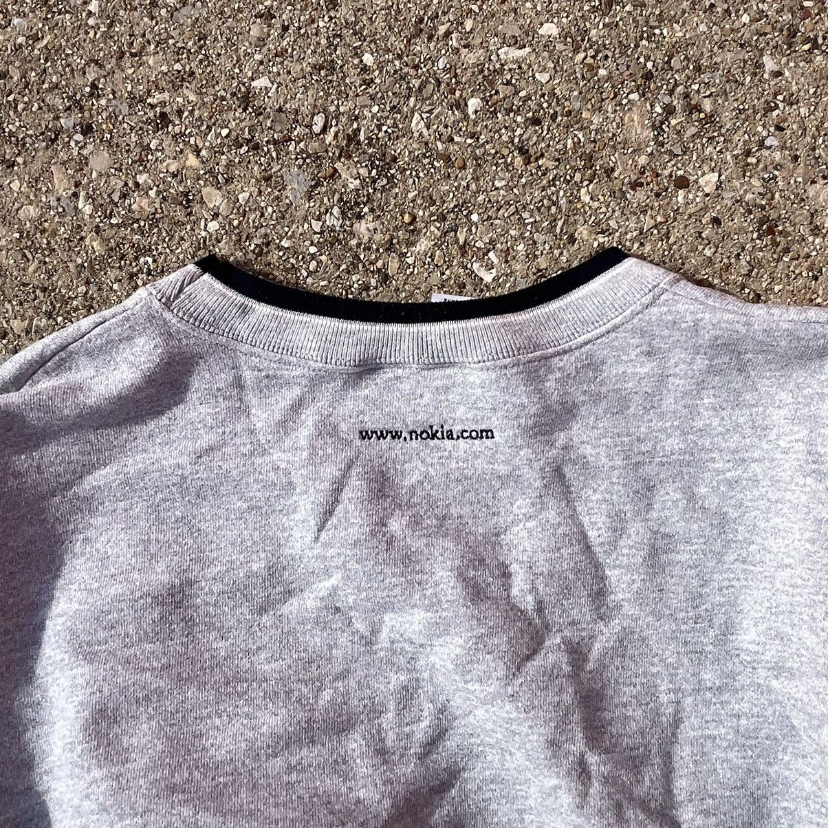 Vintage Rare Vintage Nokia Grey Crewneck Size US XL / EU 56 / 4 - 4 Thumbnail