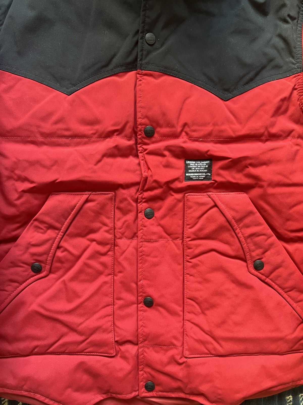 Neighborhood Neighborhood Moto Riders Down Puffer Jacket 08AW Size US M / EU 48-50 / 2 - 4 Thumbnail