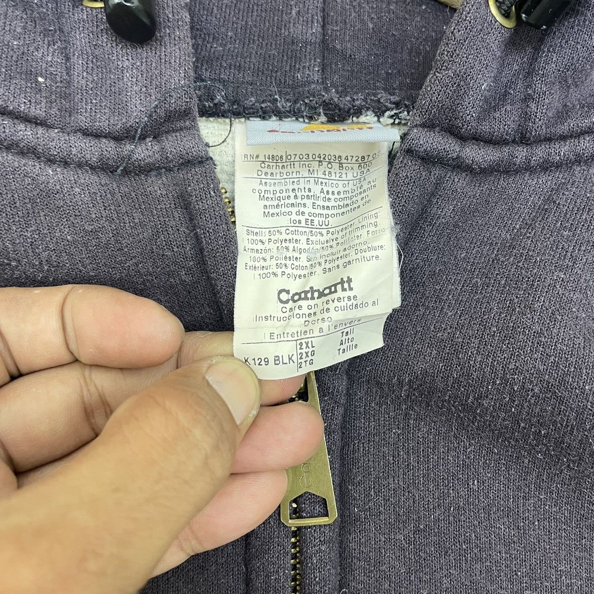 Carhartt 💥Faded Vintage Carhartt Hoodie Sweatshirt Pullover Jacket Size US XL / EU 56 / 4 - 6 Thumbnail