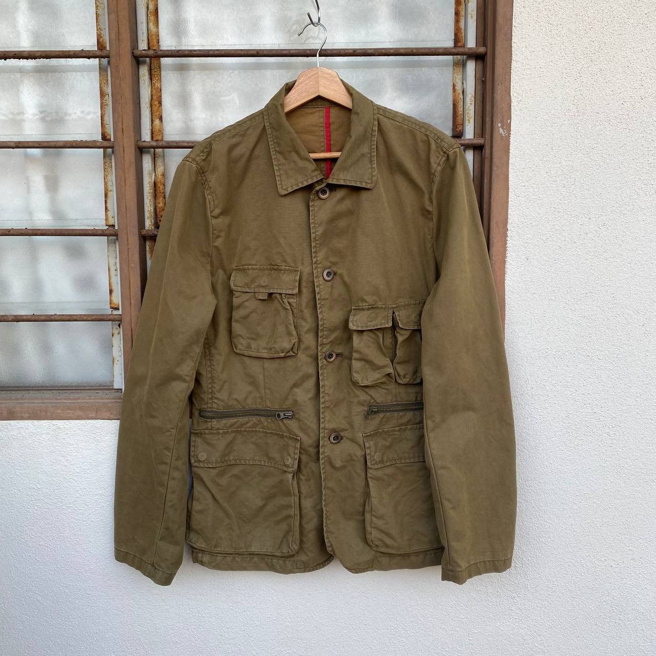 291295=Homme 291295=HOMME Archive Multi-Pocket Utility Tactical Jacket Size US L / EU 52-54 / 3 - 2 Thumbnail
