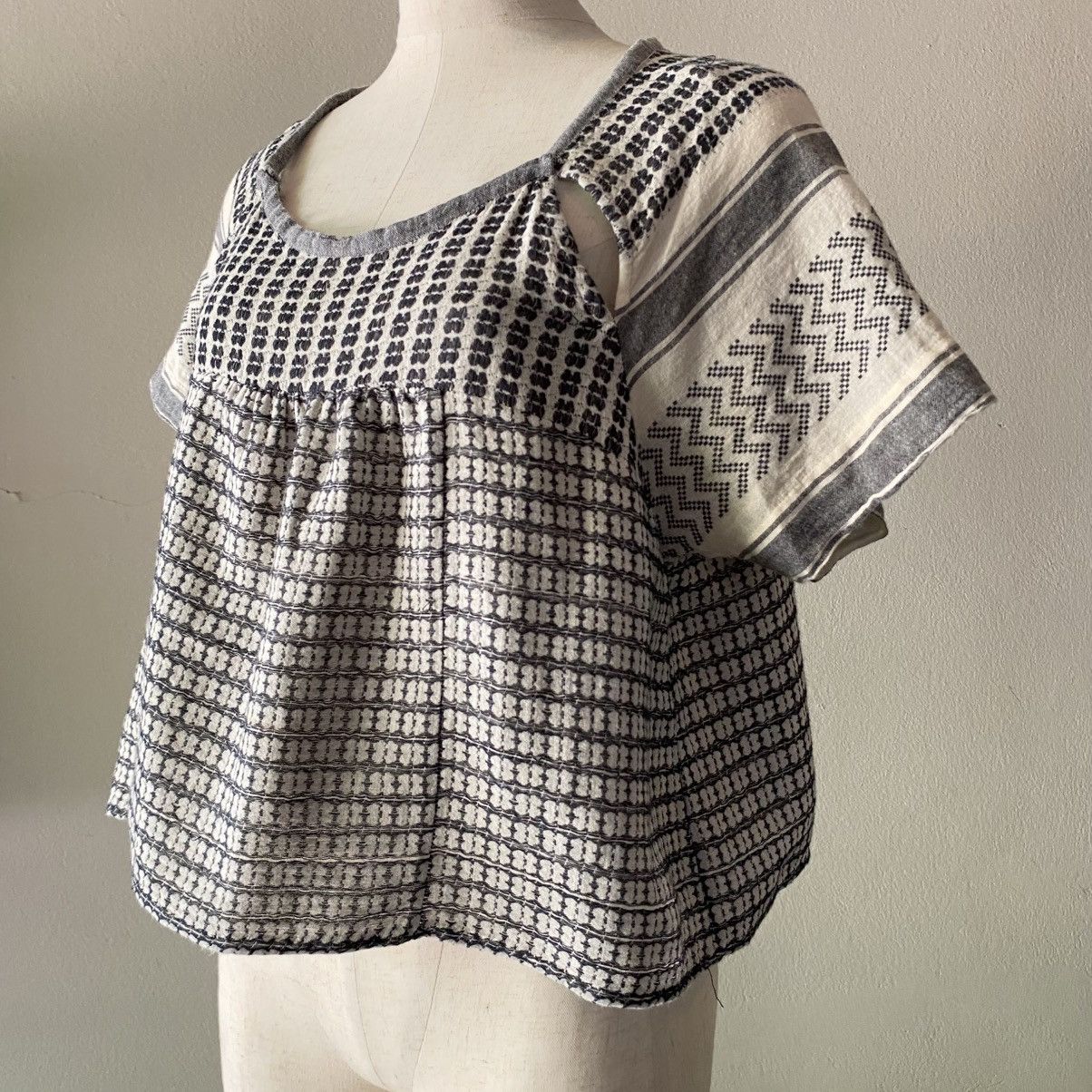 Designer ÉTOILE ISABEL MARANT Boho Woven Crop Top Size S / US 4 / IT 40 - 18 Thumbnail