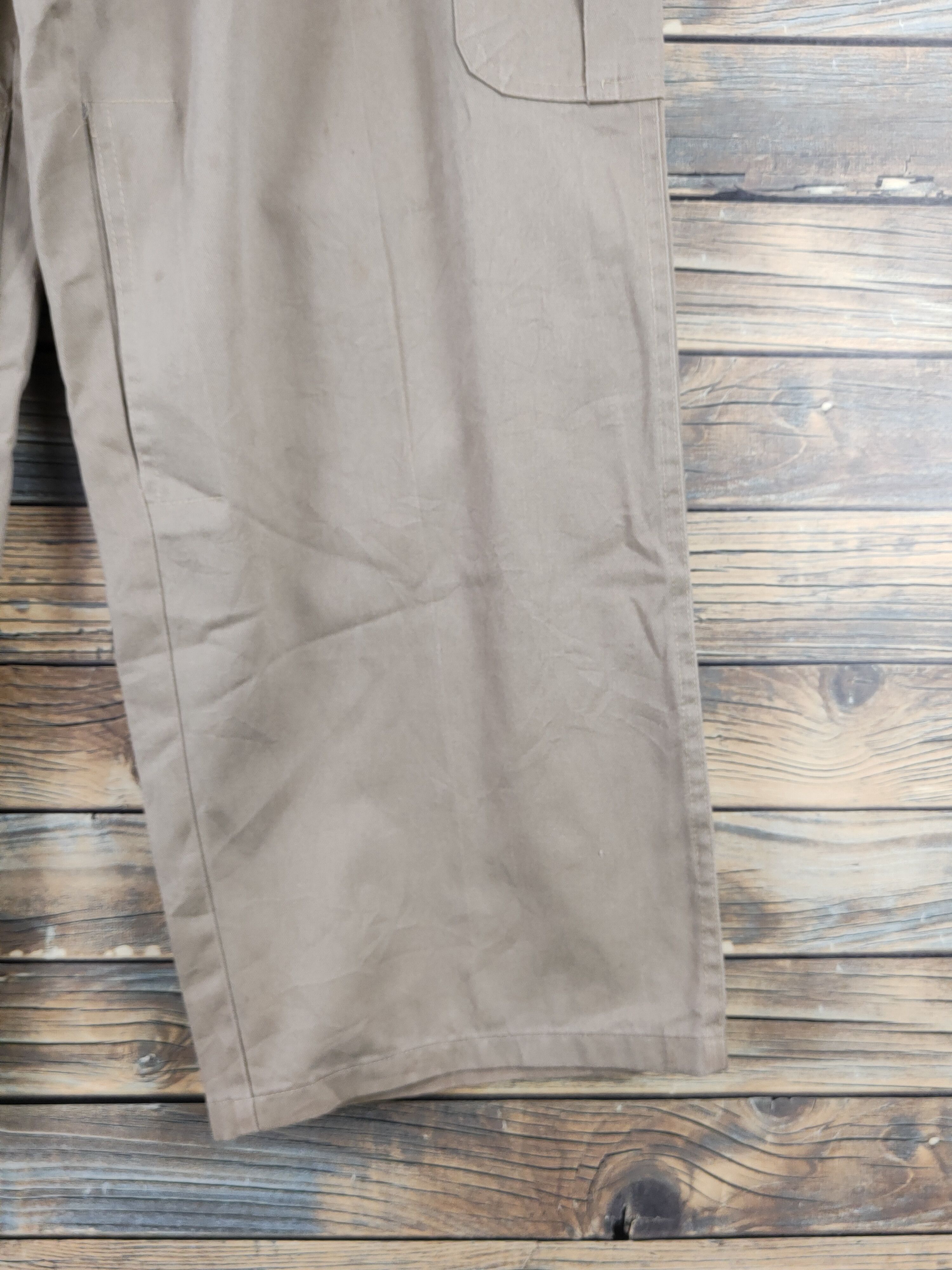 Japanese Brand Golf Master Brown Multipocket Tactical Cargo Pants #W1832 Size US 36 / EU 52 - 7 Thumbnail