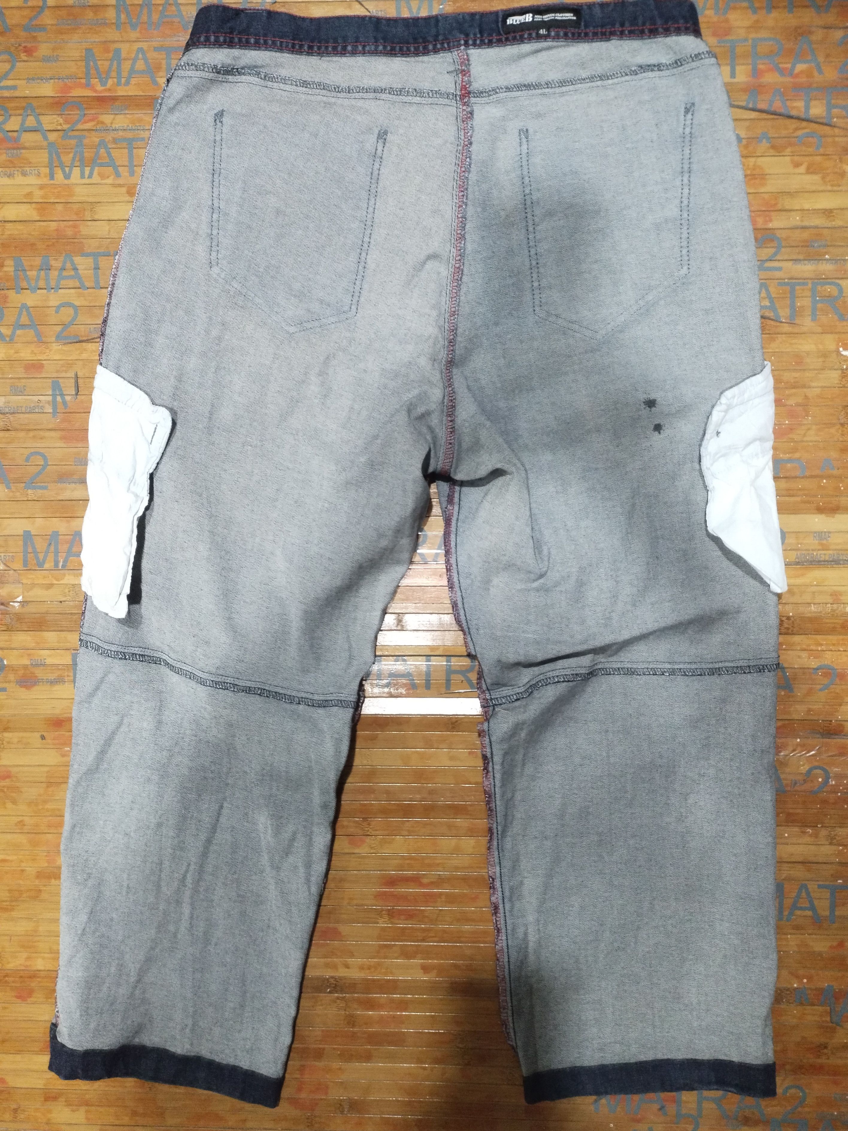 Other Jeans Blue B "Cargo Pants Design""Stretchable Sz 4L 37" Size US 37 - 16 Thumbnail