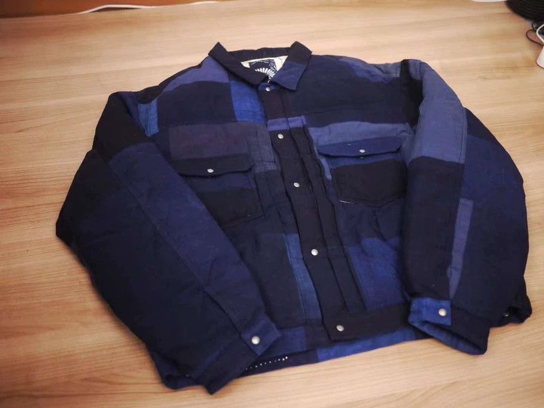 Visvim Visvim ICT 101XX DOWn JKT KOFU INDIGO-2506 Size US L / EU 52-54 / 3 - 2 Thumbnail
