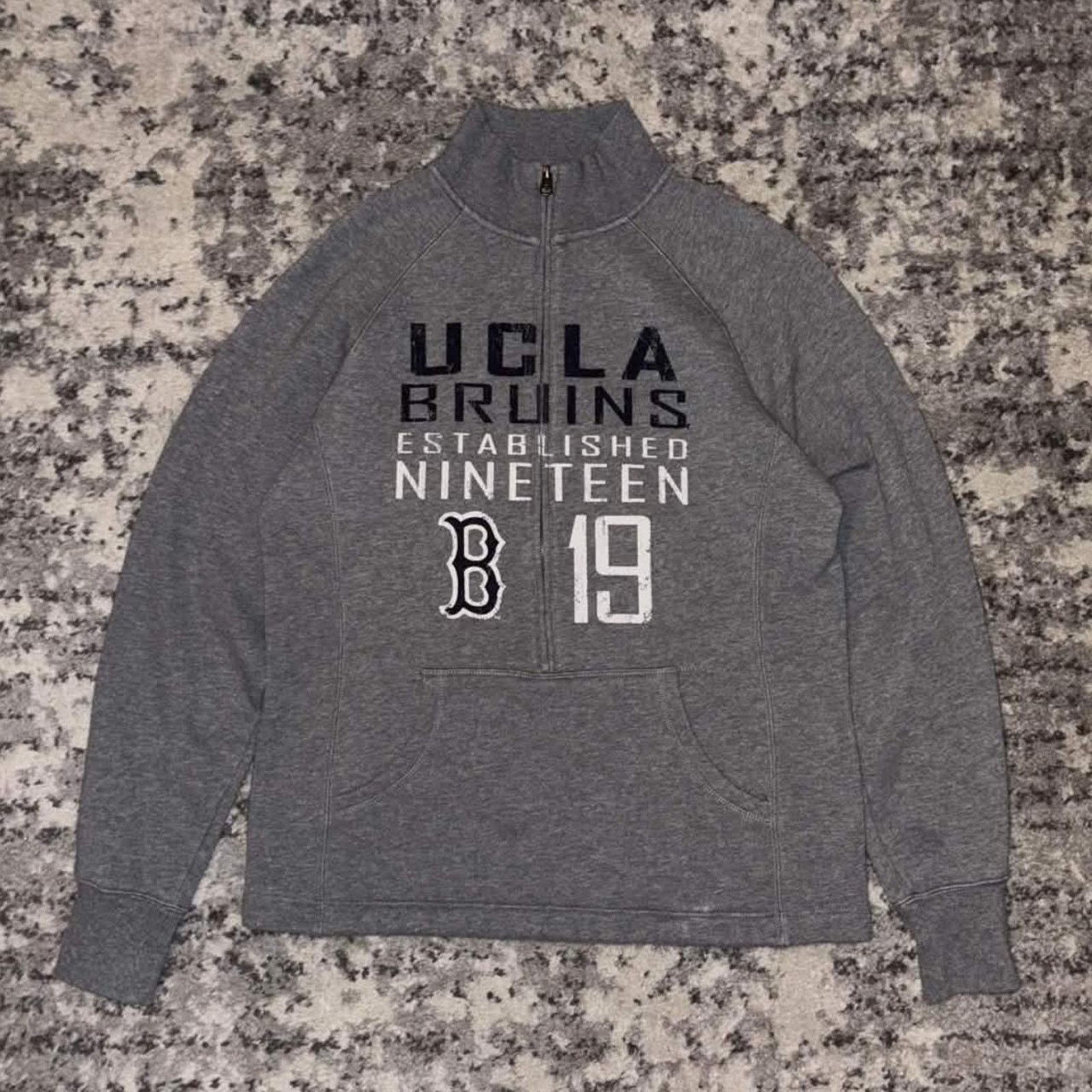 Jansport Y2K UCLA Bruins Collegiate Quarter Zip Jacket Size US M / EU 48-50 / 2 - 1 Thumbnail
